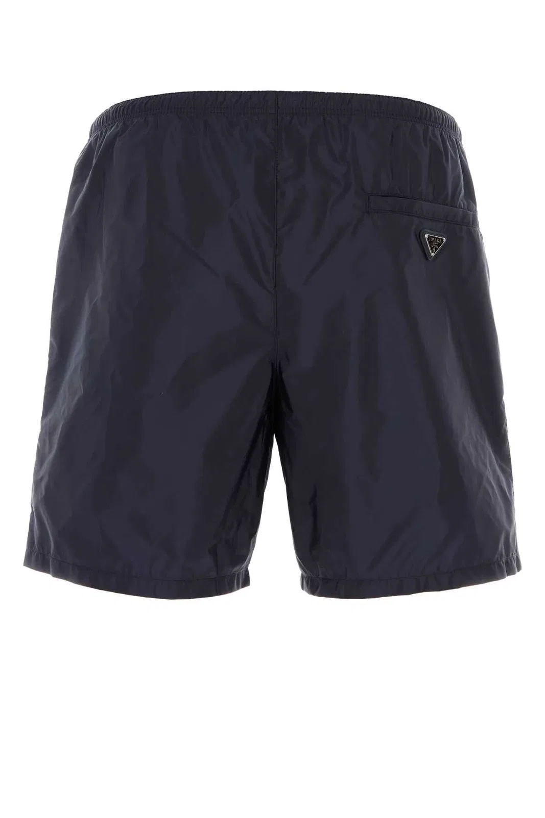 Prada Navy Blue Nylon Swimming Shorts