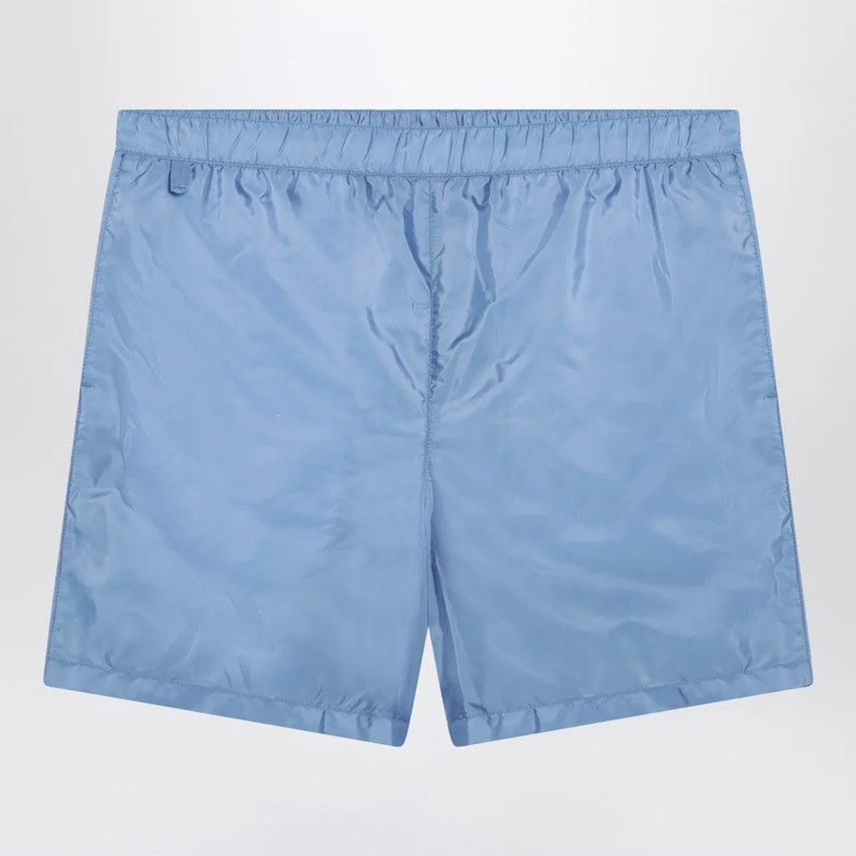 Prada Light Blue Renylon Swim Shorts