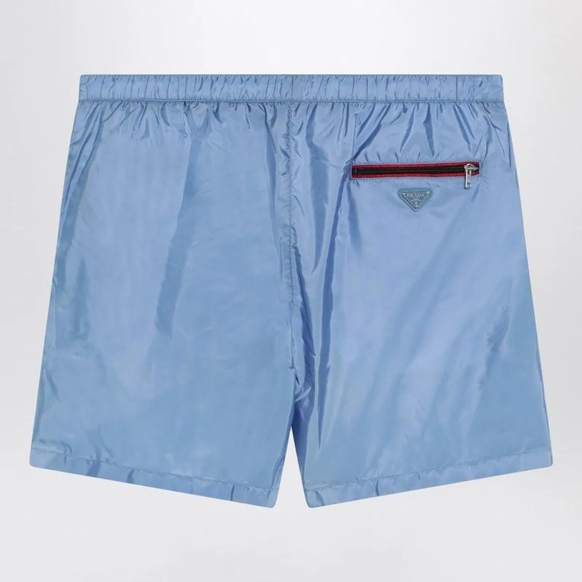 Prada Light Blue Renylon Swim Shorts