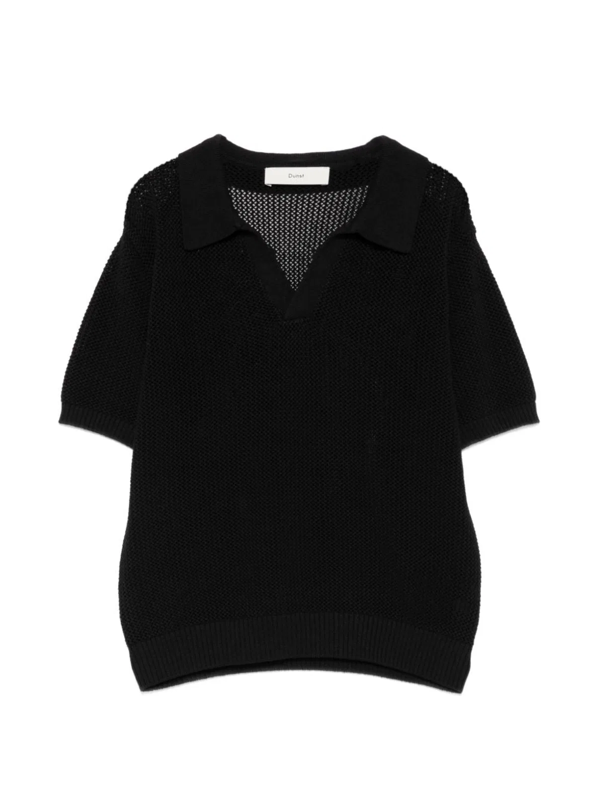 Dunst Cotton And Linen Polo Shirt