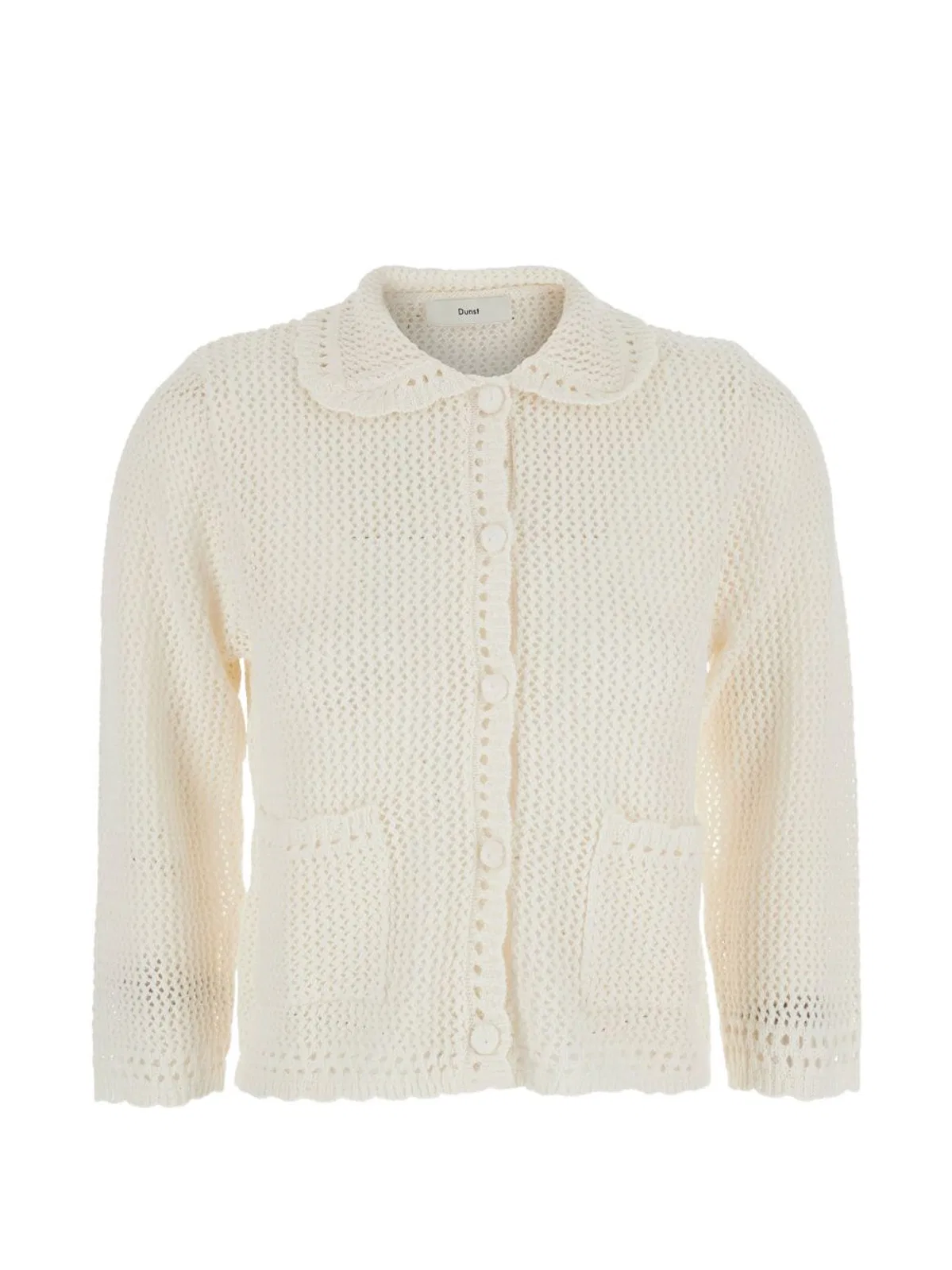 Dunst Linen And Cotton Blend Cardigan