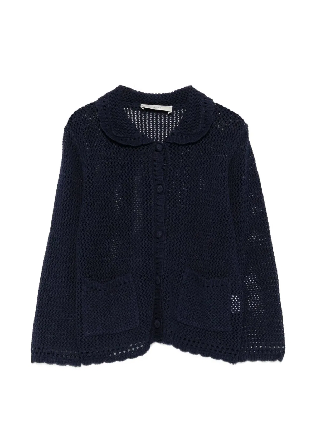 Dunst Linen And Cotton Blend Cardigan