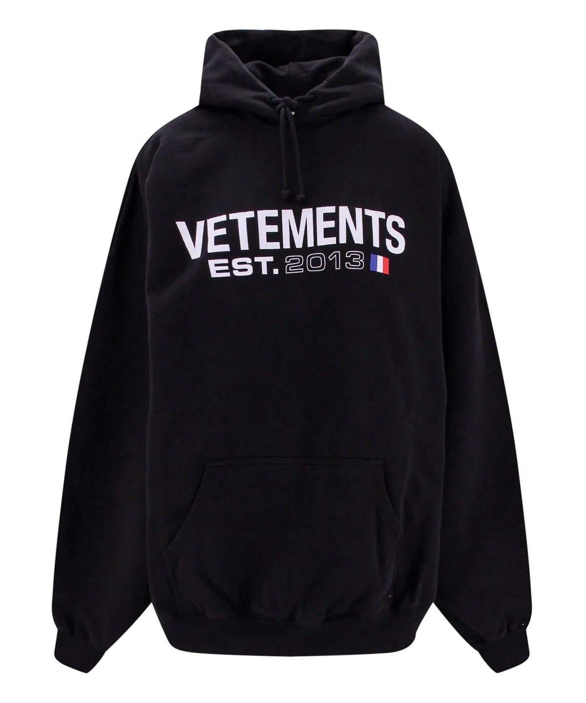 Vetements Logo Cotton Hoodie