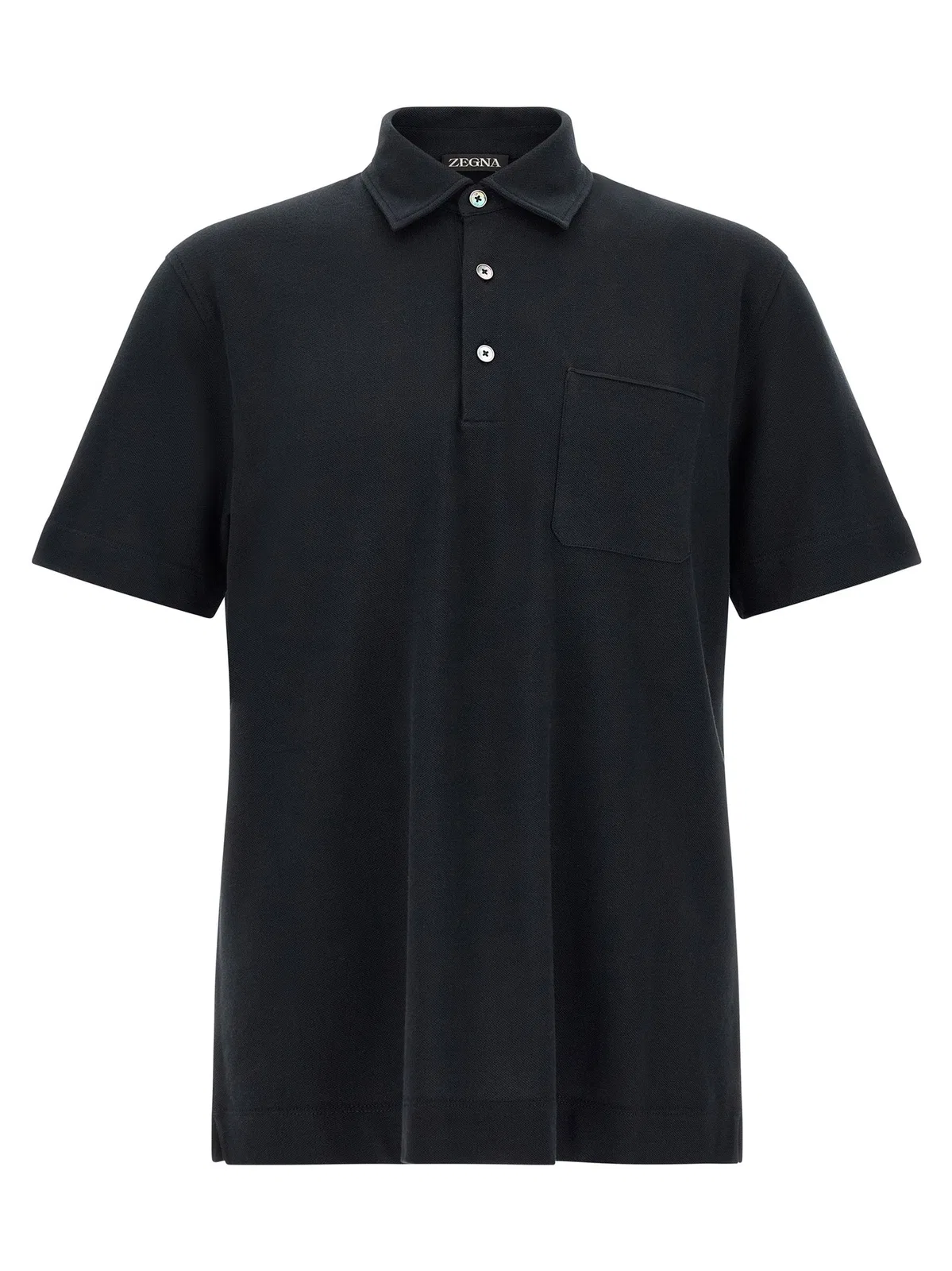 Zegna Polo Shirt With Pocket