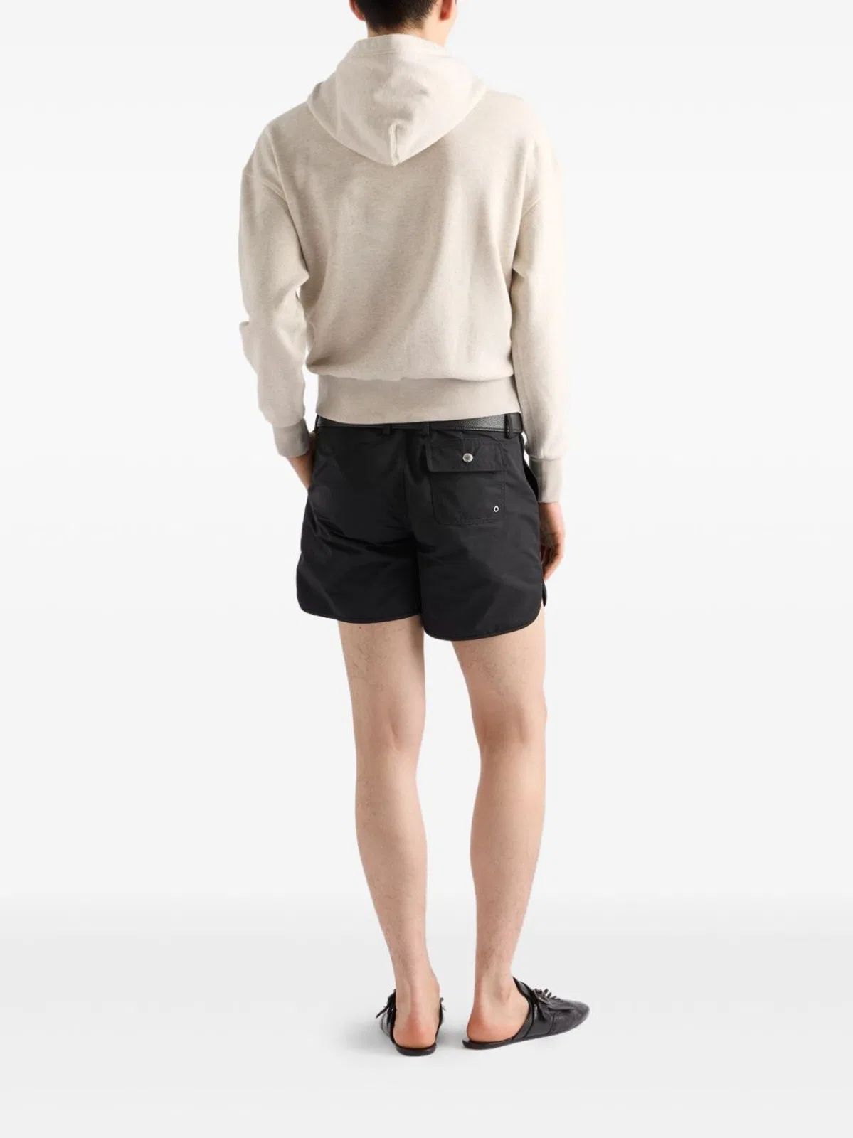 Prada Cotton Fleece Hoodie