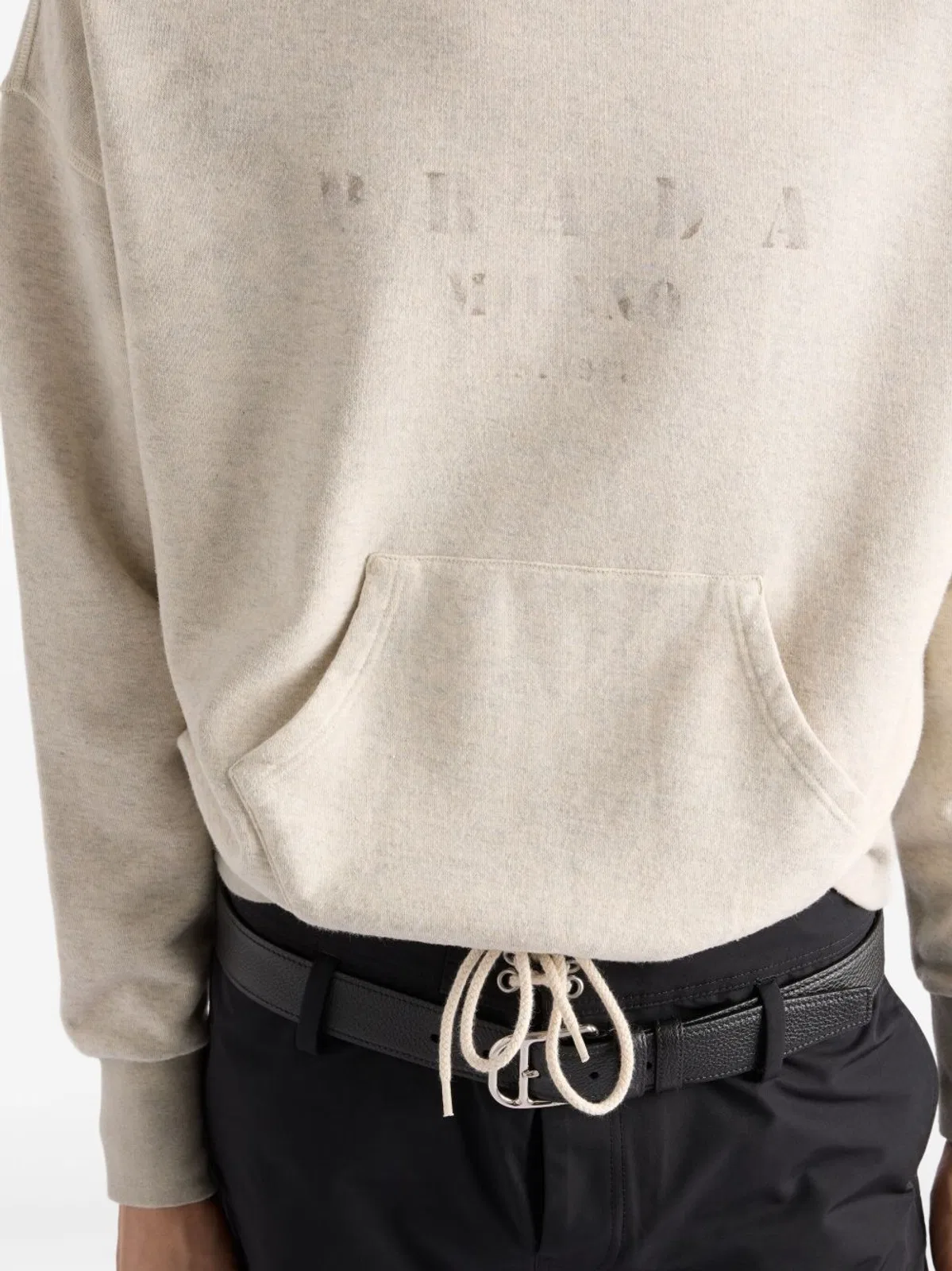 Prada Cotton Fleece Hoodie