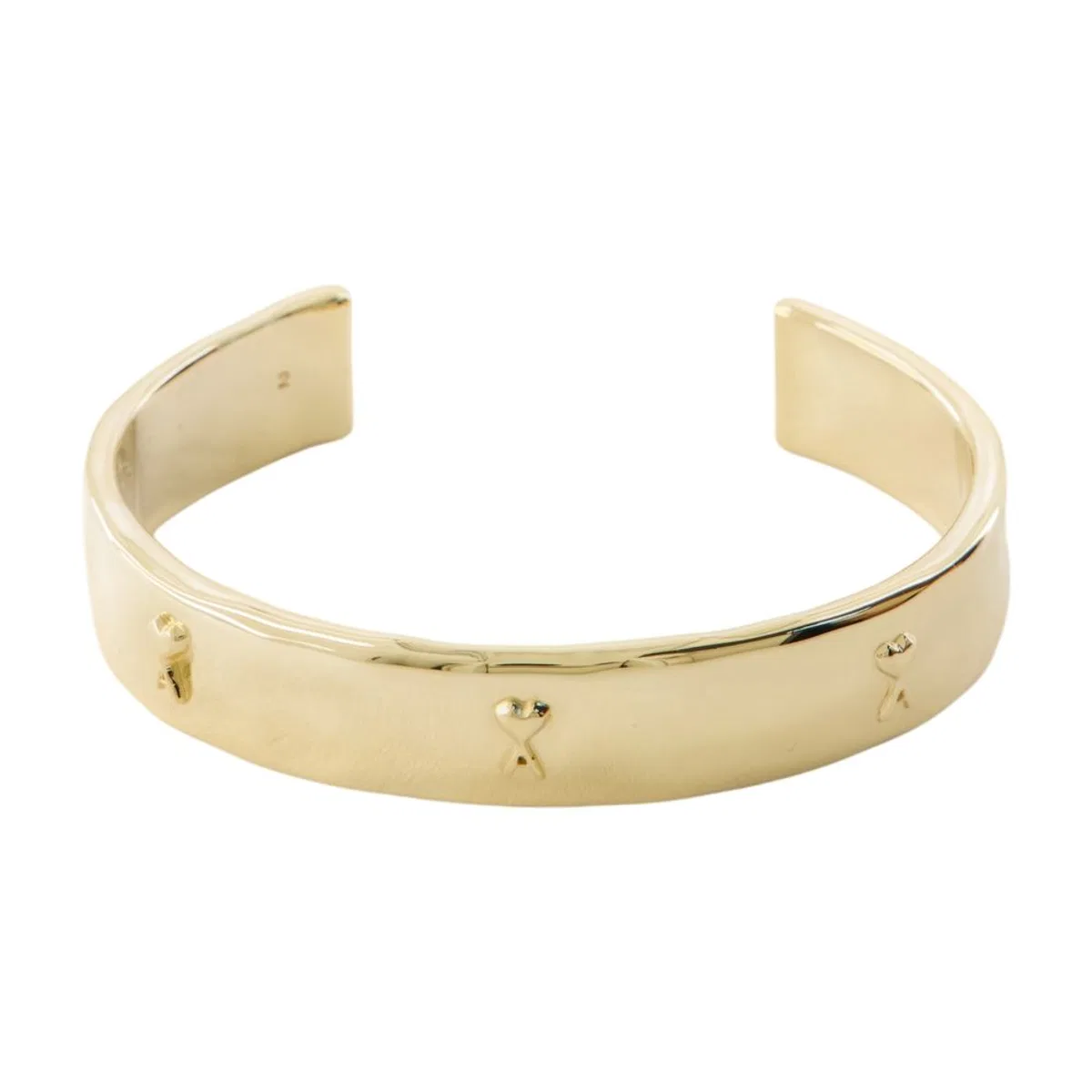 Ami paris Hammered Ami De Coeur Bracelet
