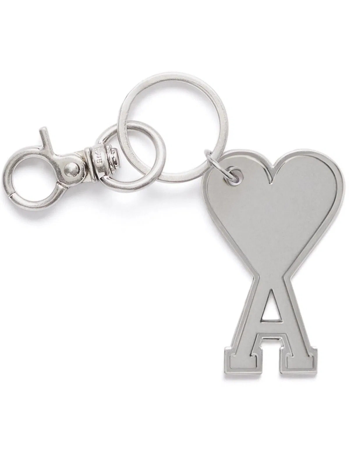 Ami paris Ami De Coeur Logo-Detail Keyring
