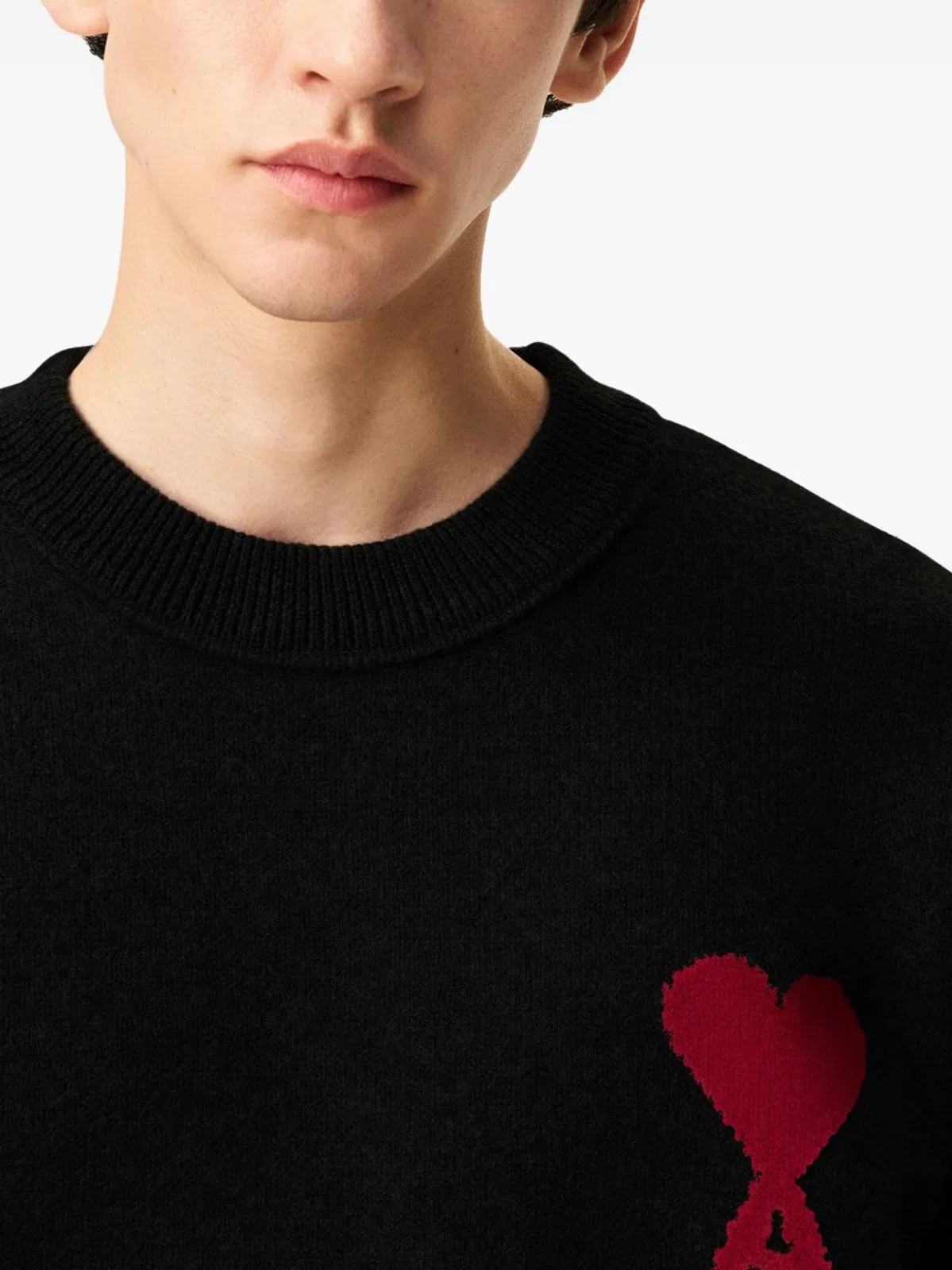 Ami paris Wool Ami De Coeur Sweater