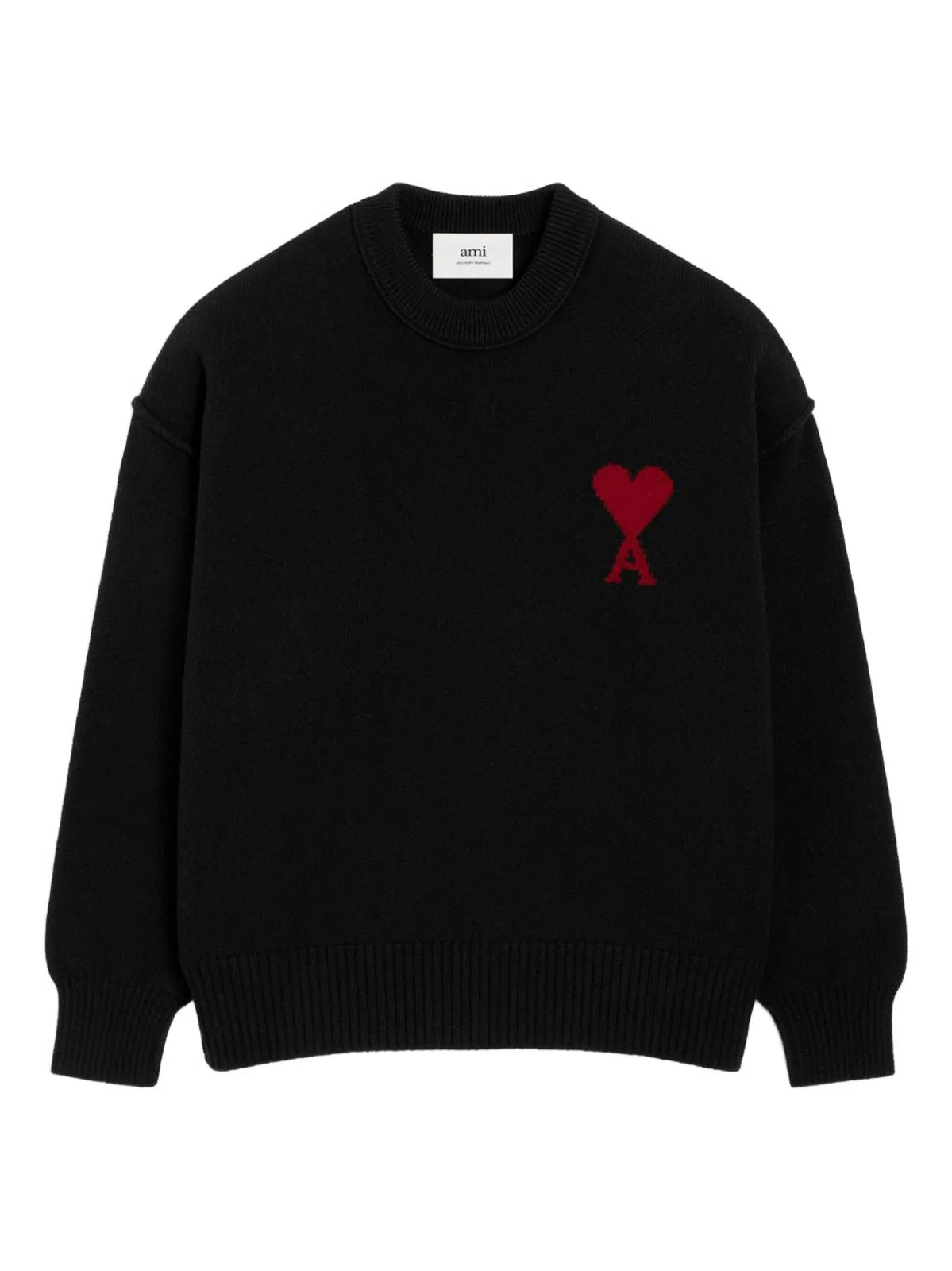 Ami paris Wool Ami De Coeur Sweater