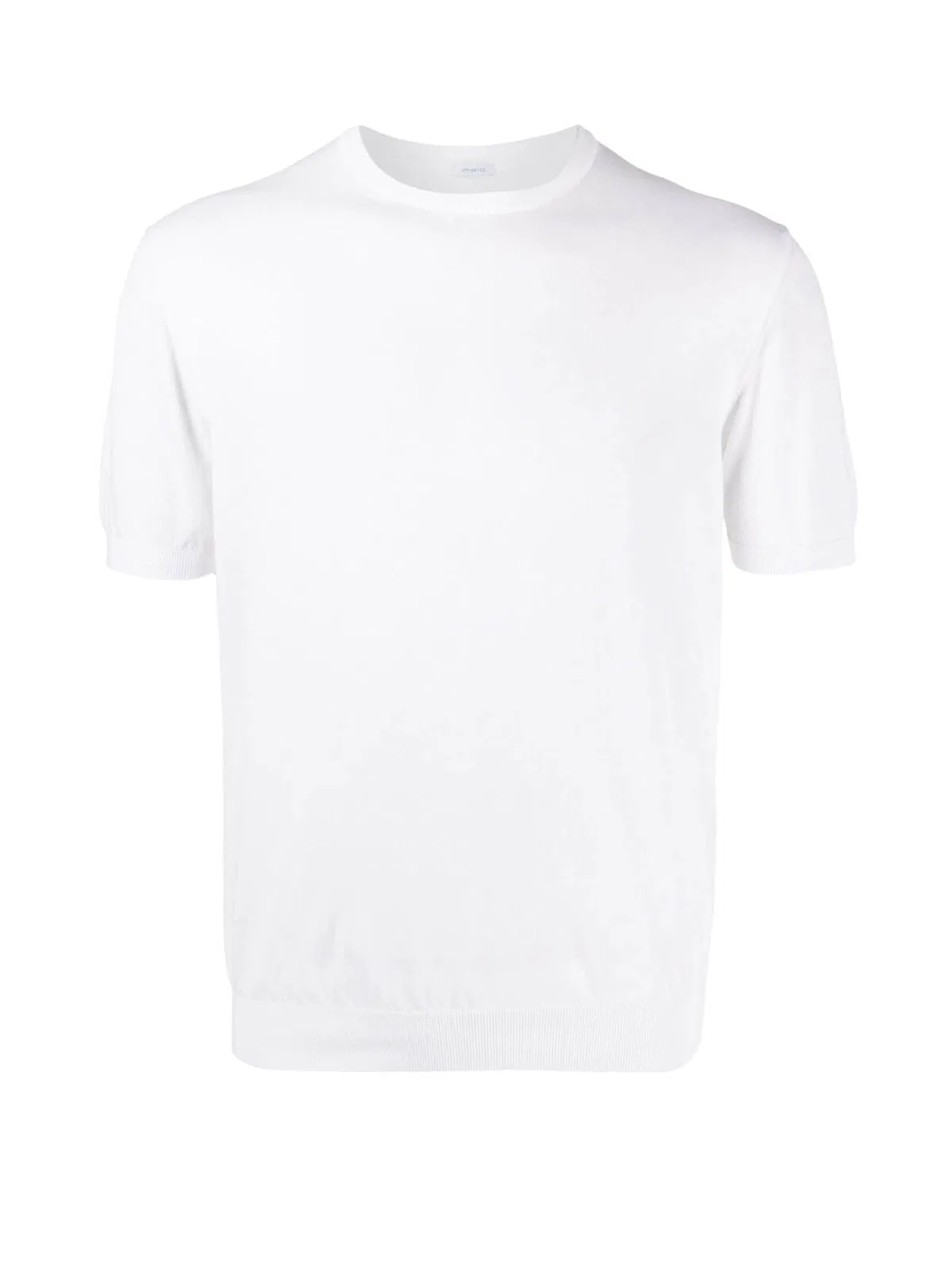Malo White Cotton T-Shirt