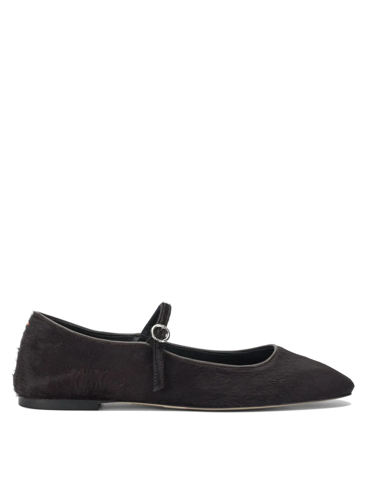 Aeyde Brown Ponyhair Ballerinas