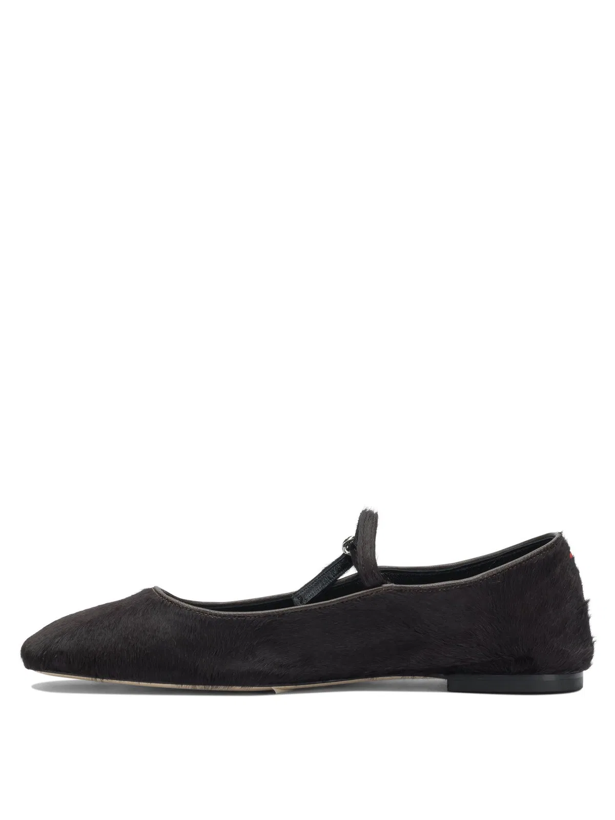Aeyde Brown Ponyhair Ballerinas