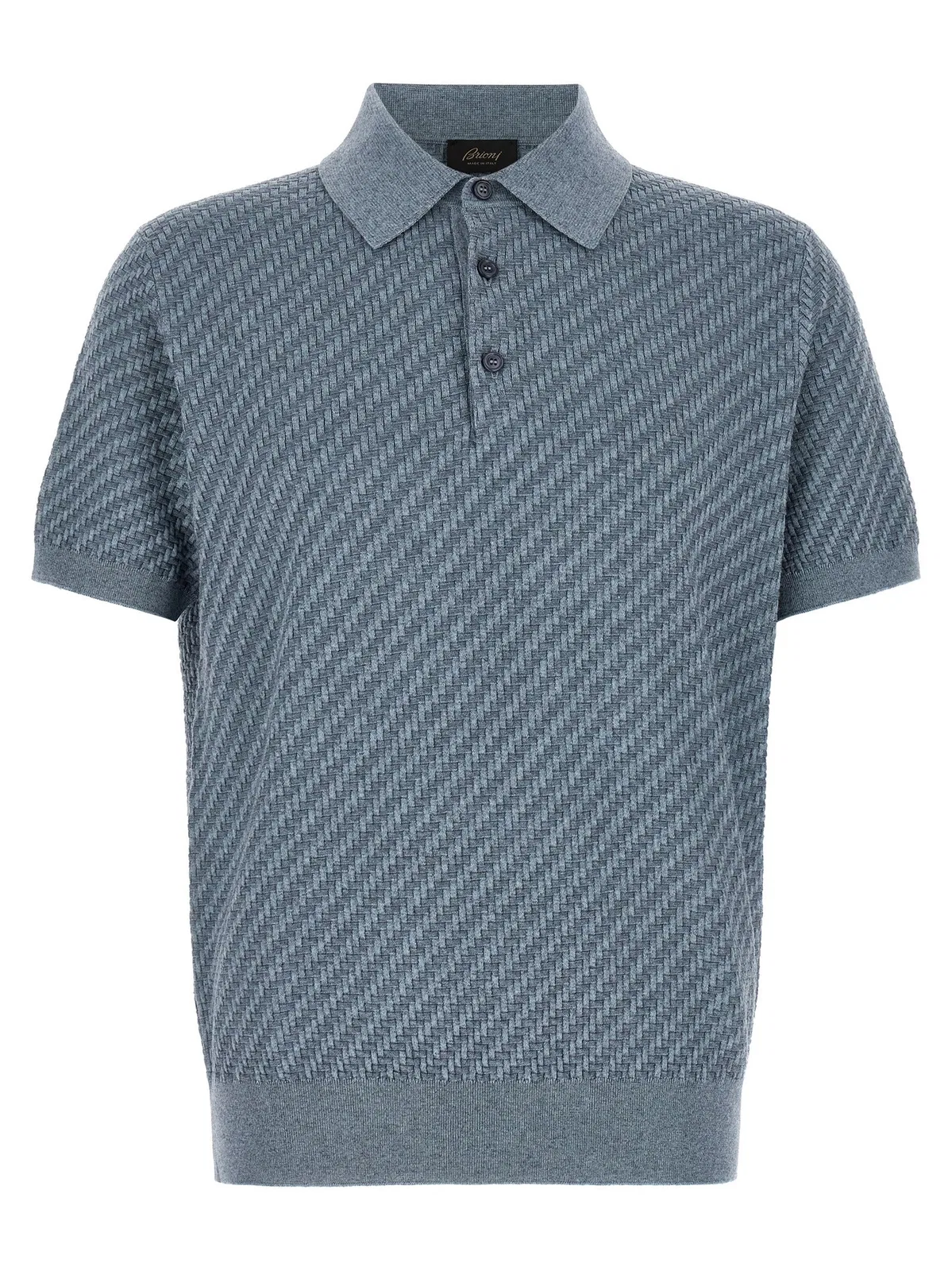 Brioni 'Trama' Weaving Polo