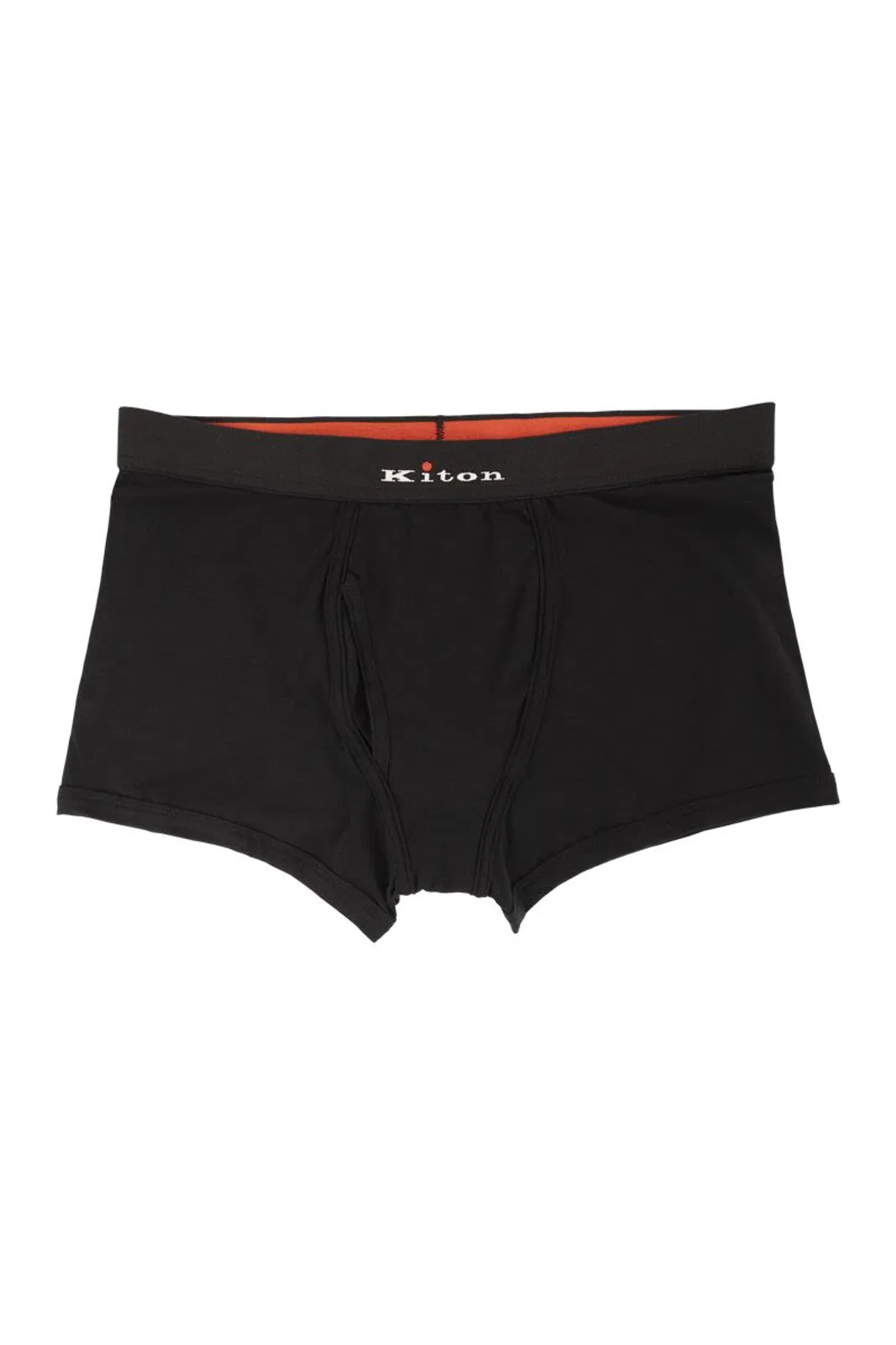 Kiton Stretch Cotton Boxer Briefs With Logo