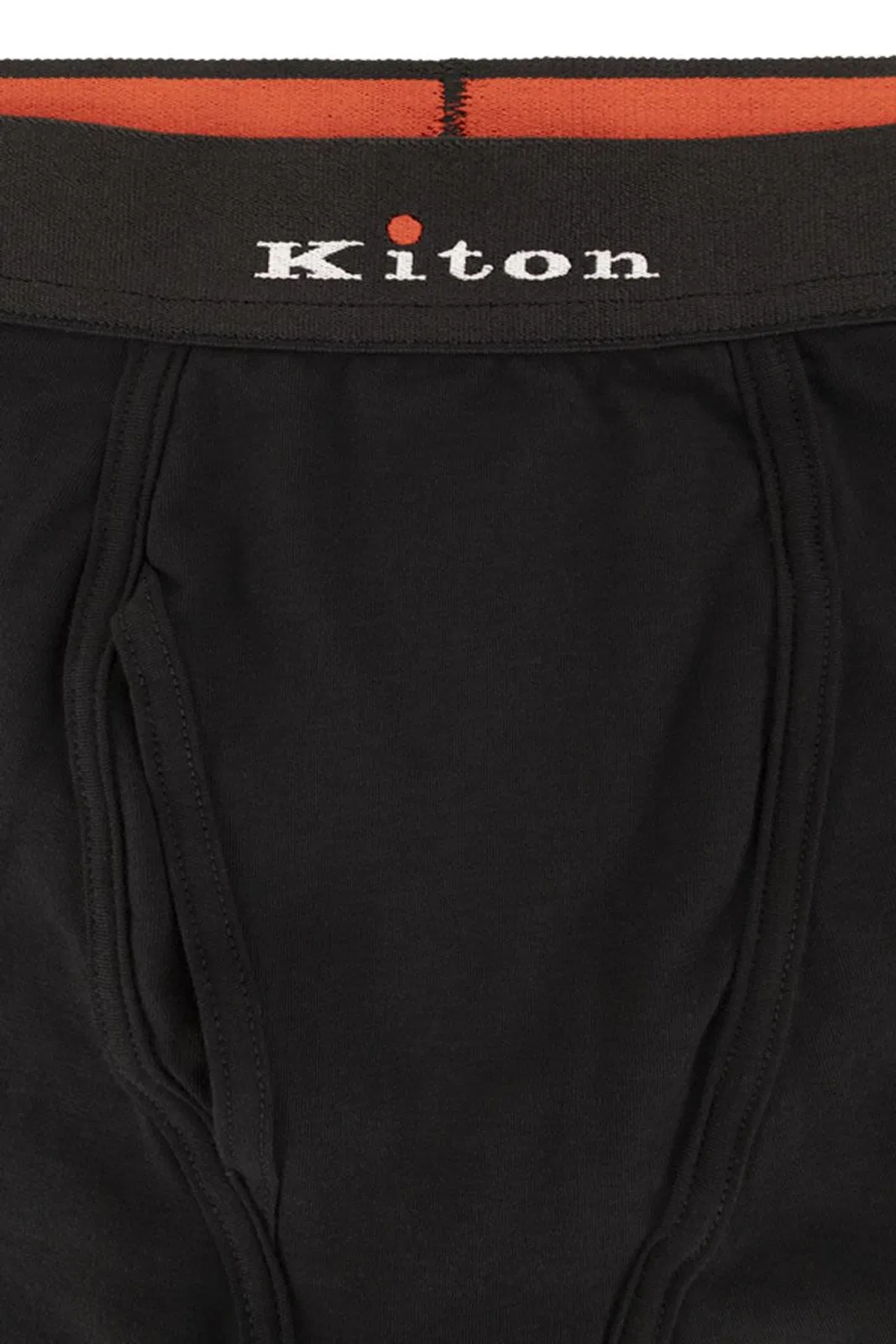Kiton Stretch Cotton Boxer Briefs With Logo
