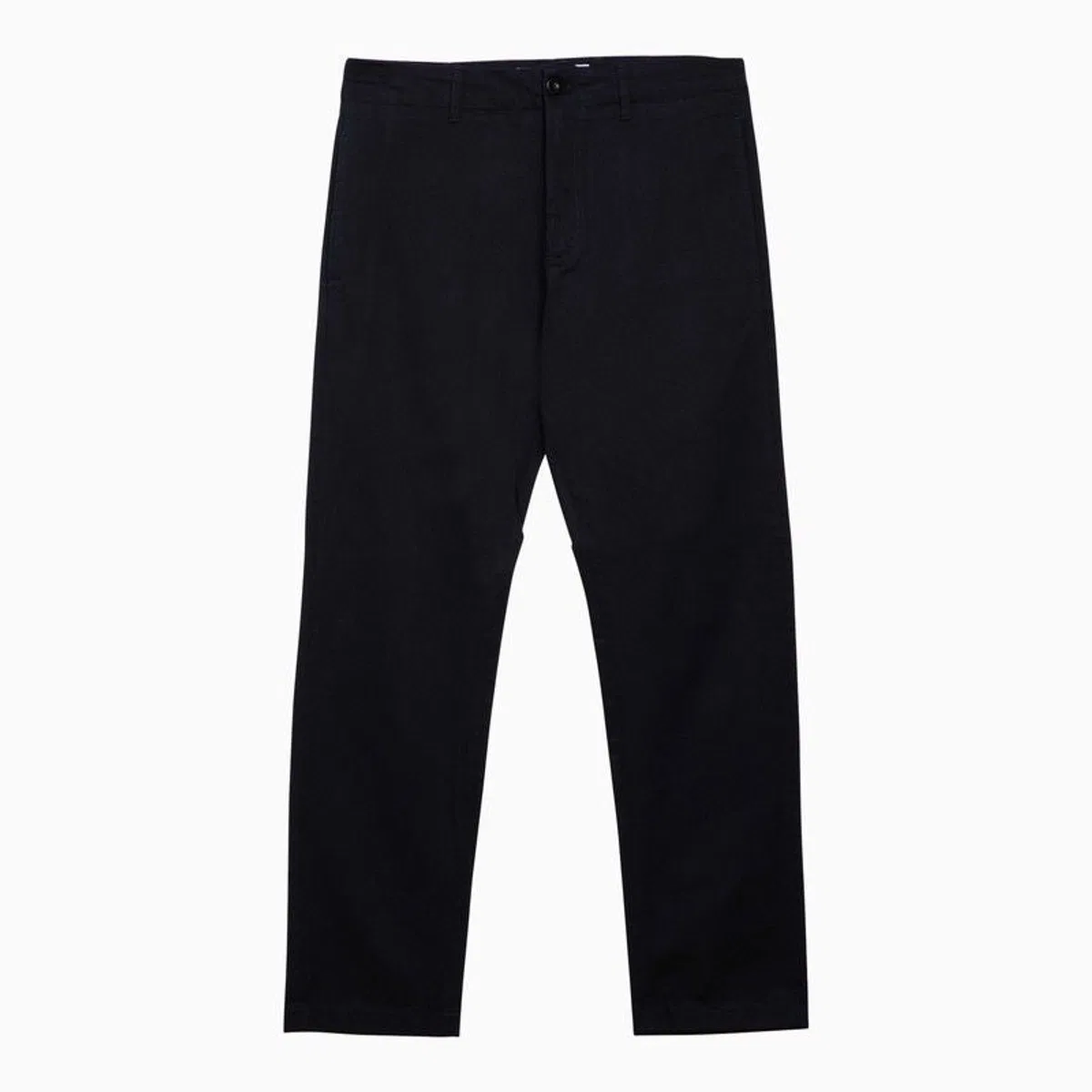 Department Five Regular Blue Navy Cotton Trousers