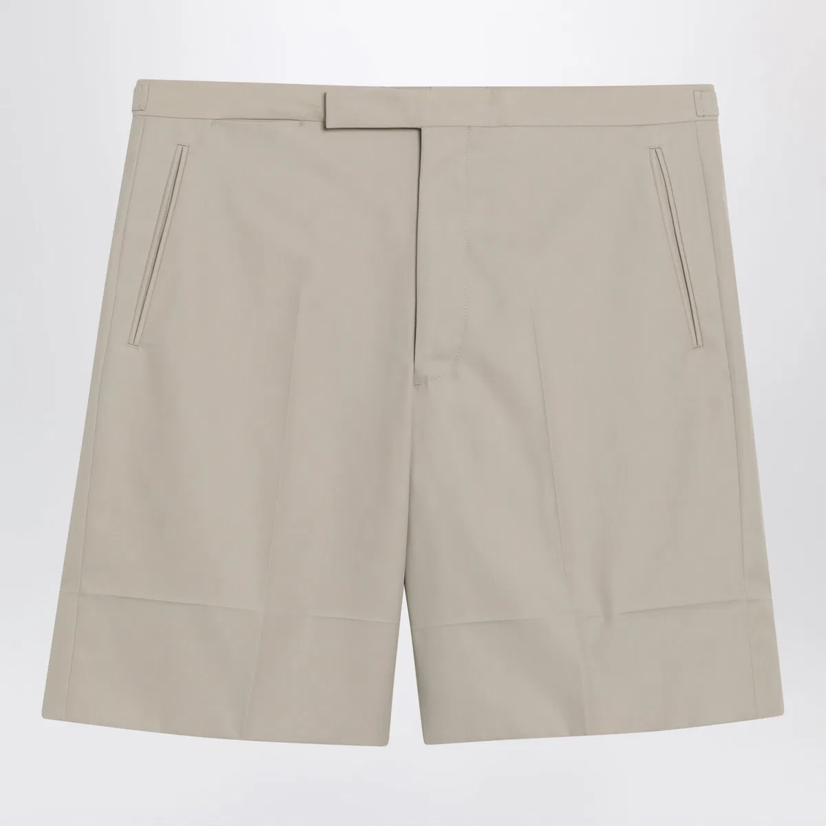 Prada Sandcolored Cotton Bermuda Shorts