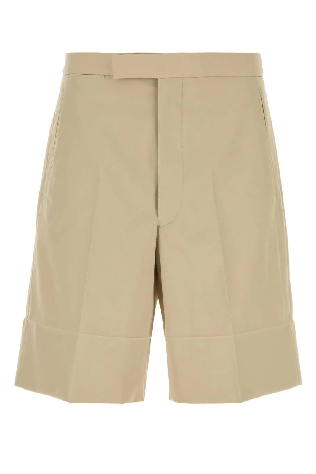 Prada Sand Cotton Bermuda Shorts