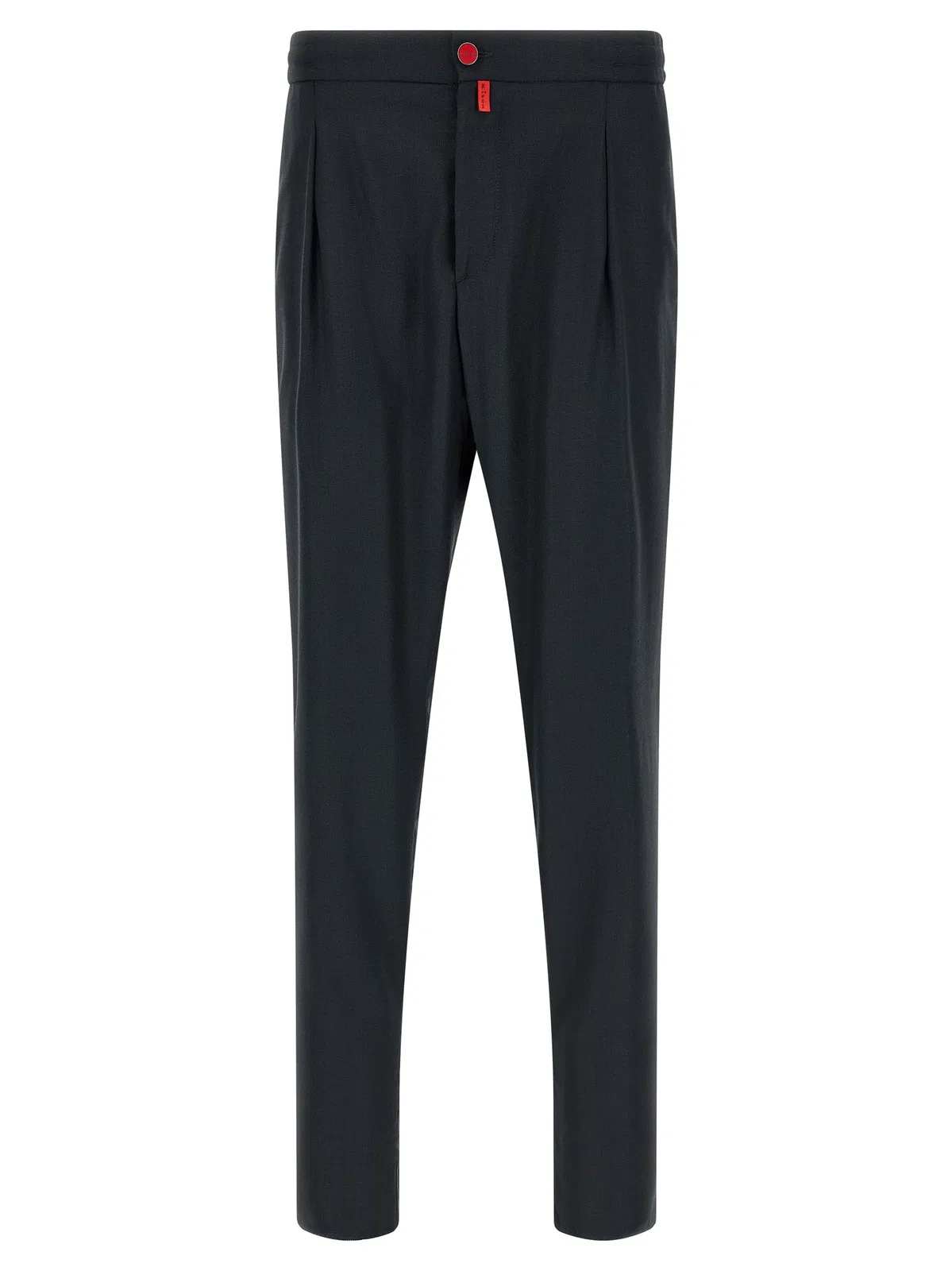 Kiton Red Button Pants