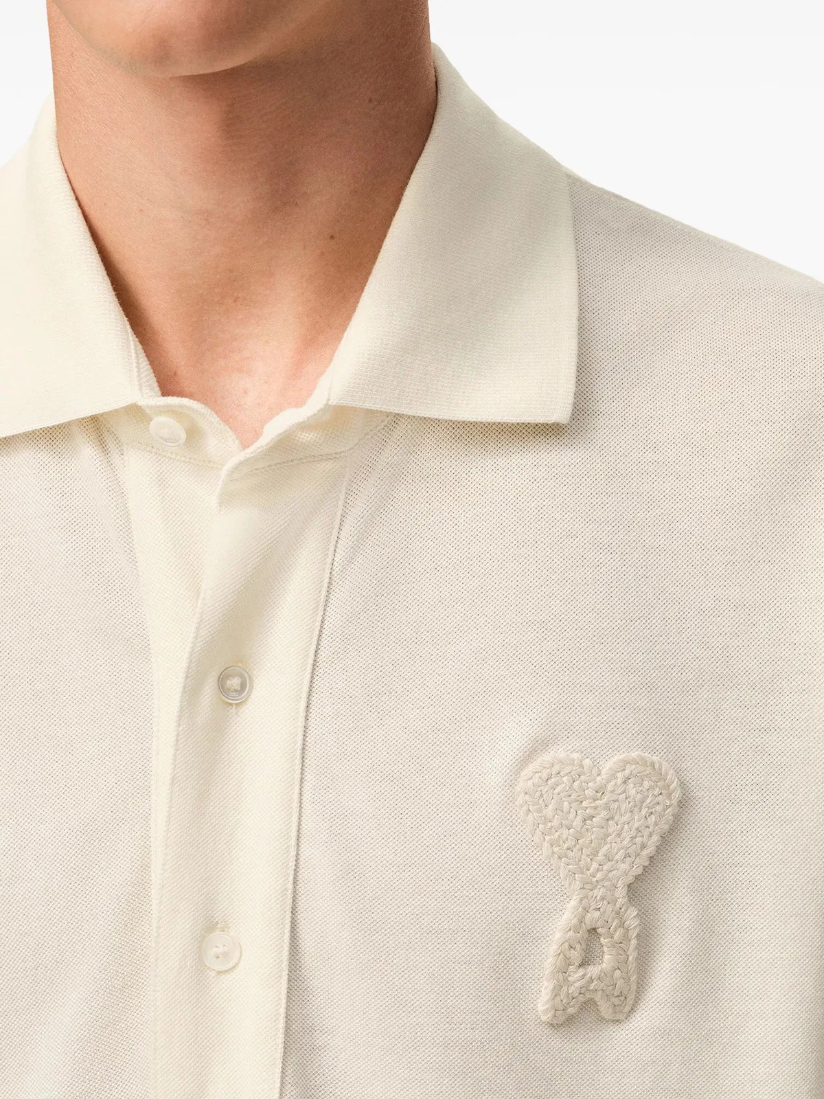 Ami paris Ami De Coeur Crochet Polo