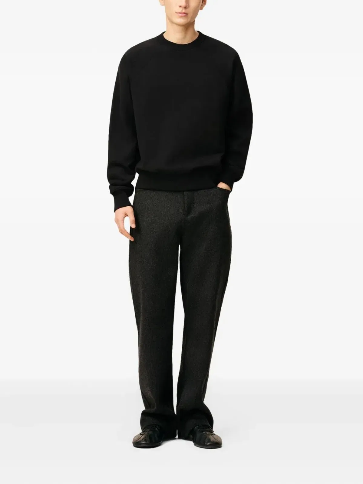 Ami paris Small Embossed Sweatshirt