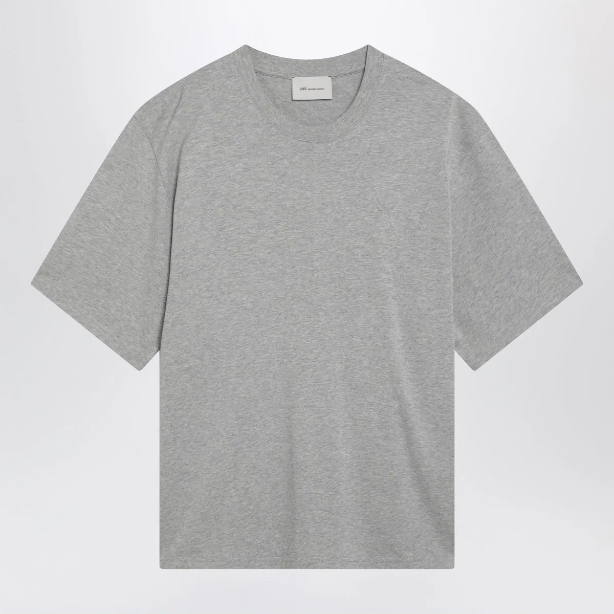 Ami paris Grey Ami De Coeur T-Shirt