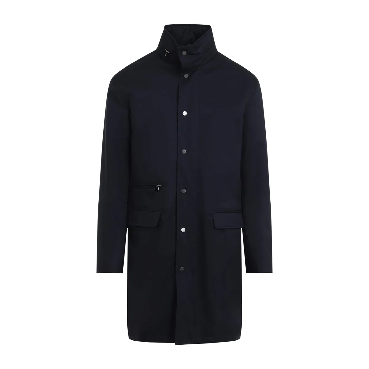 Kiton Blue Navy Coat