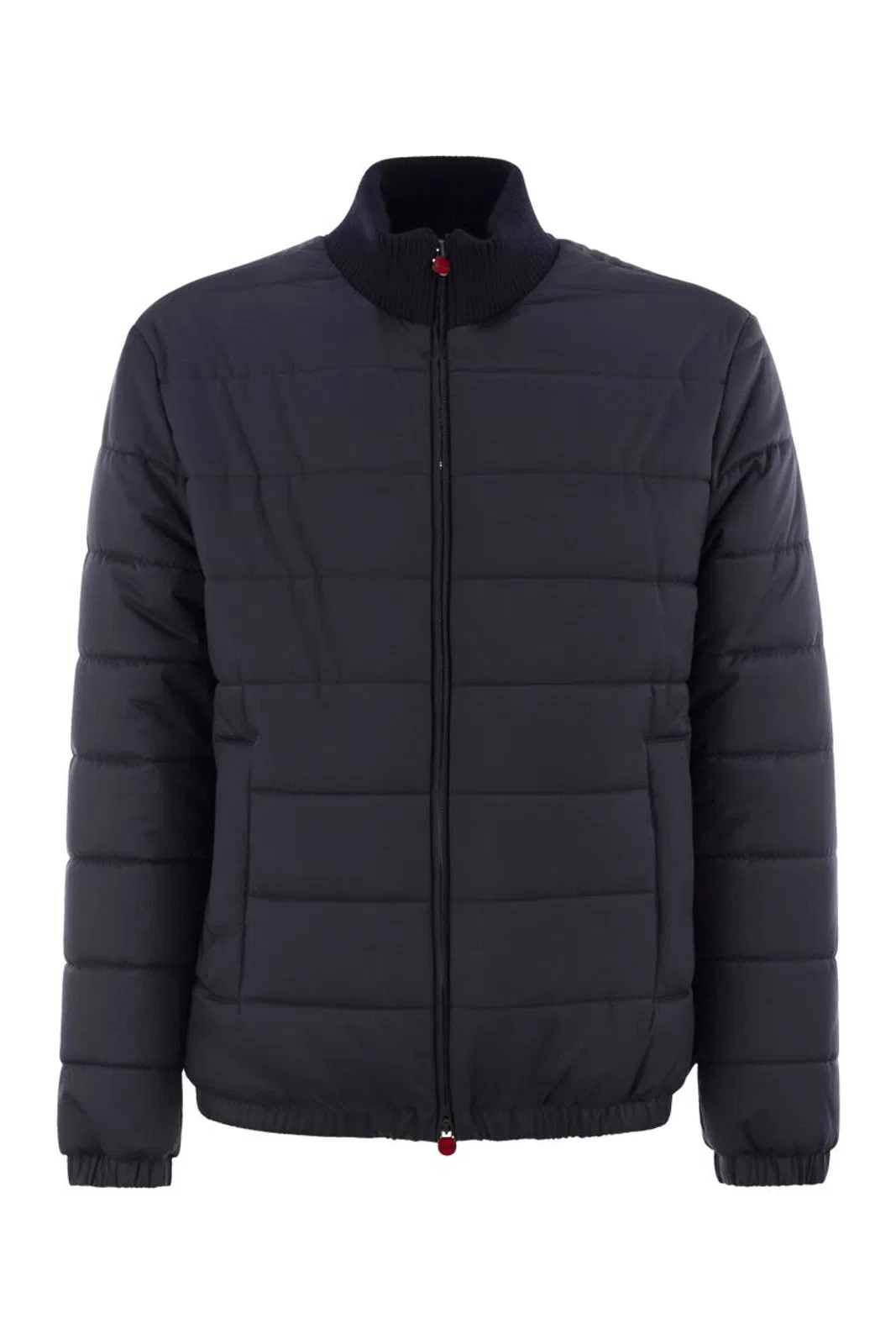 Kiton Technical Fabric Bomber Jacket
