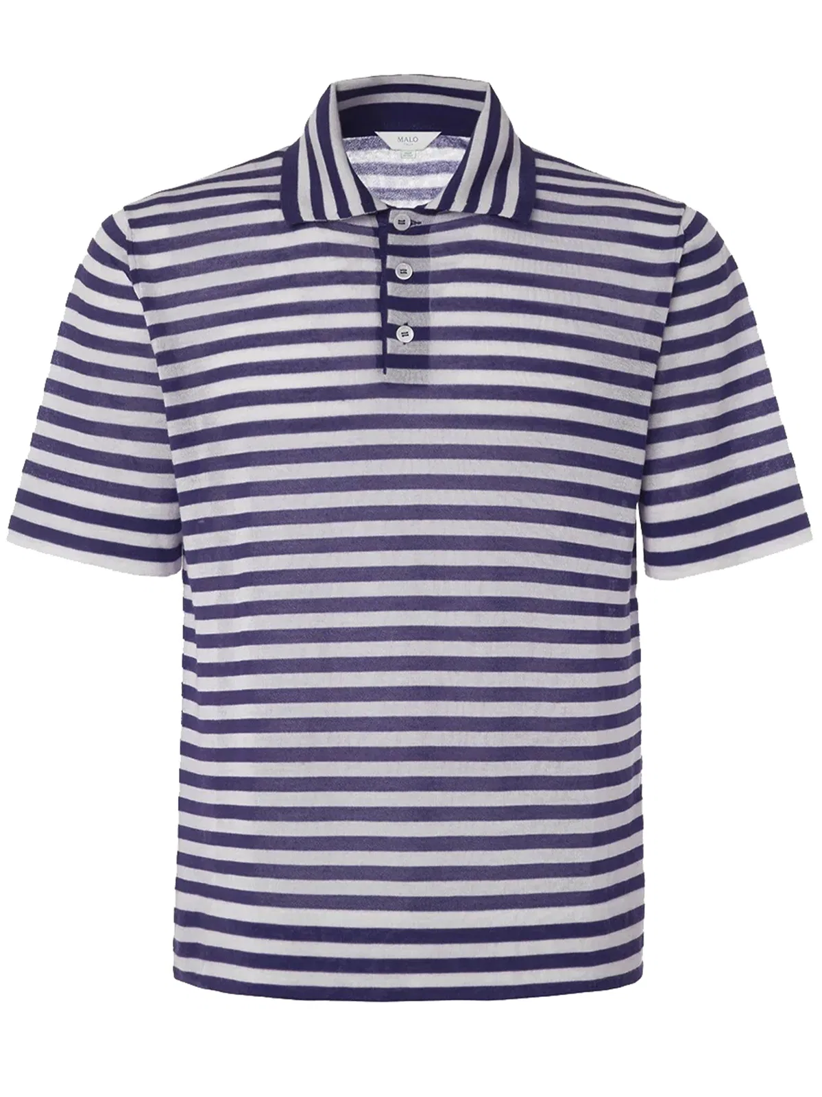 Malo Multicolour Cotton Polo