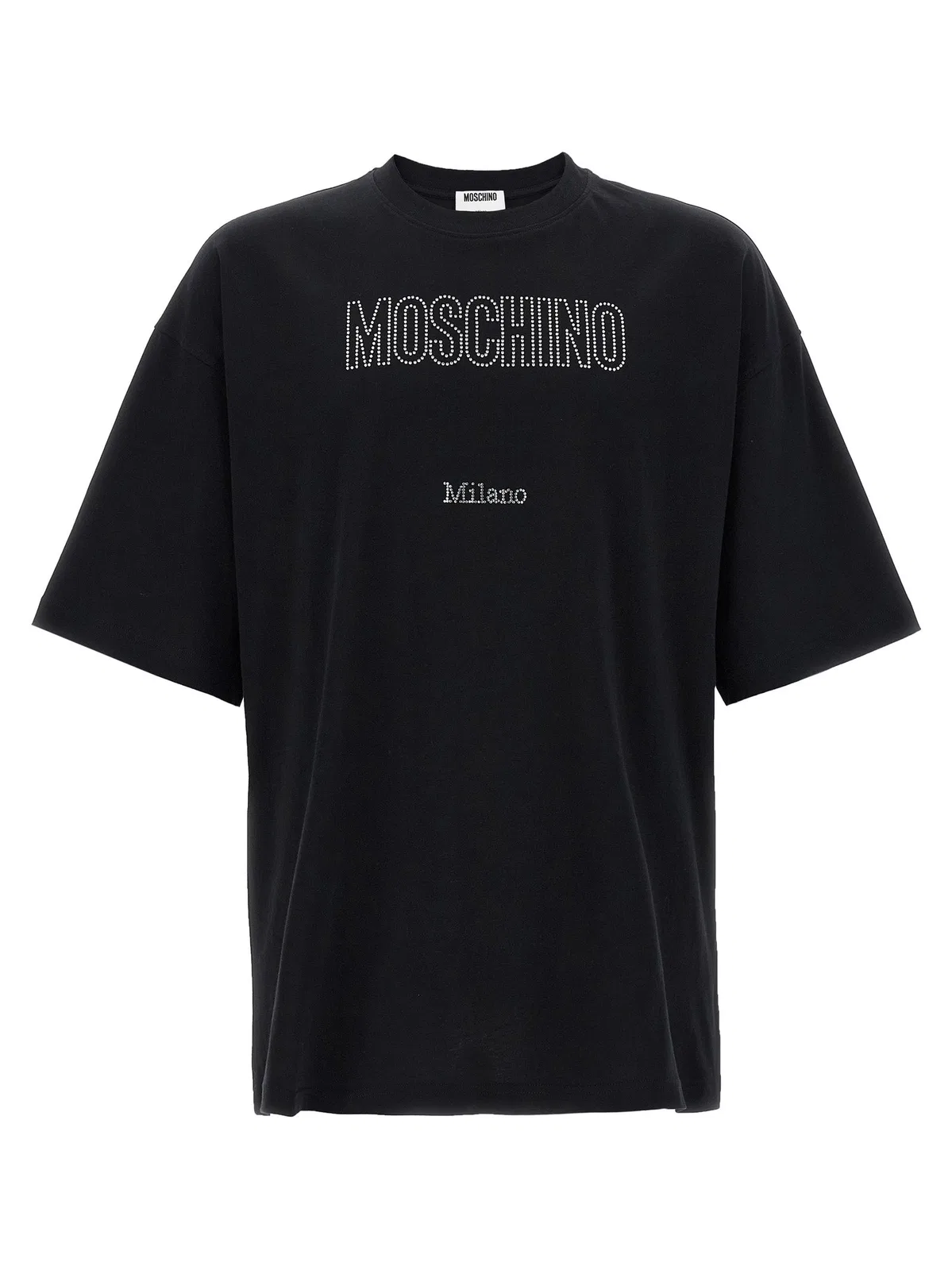 Moschino Rhinestone Logo T-Shirt