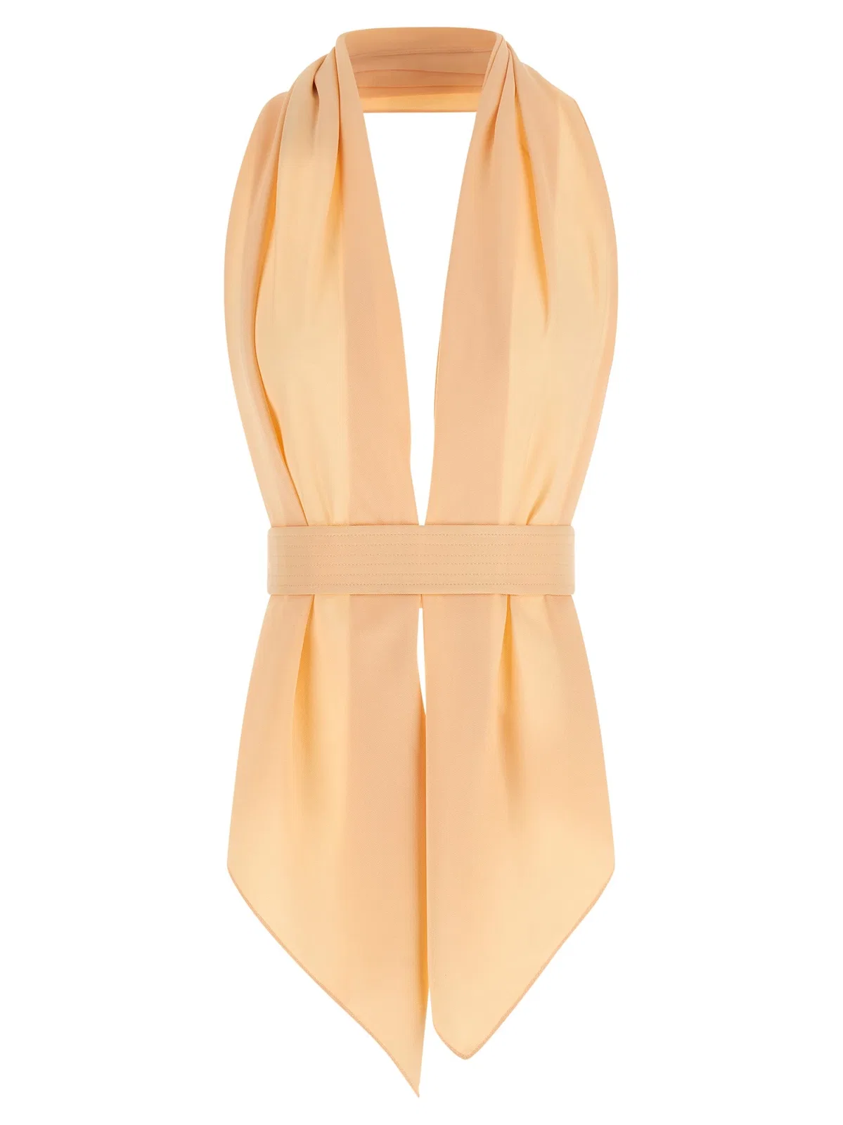 Alberta Ferretti Scarf-Effect Top