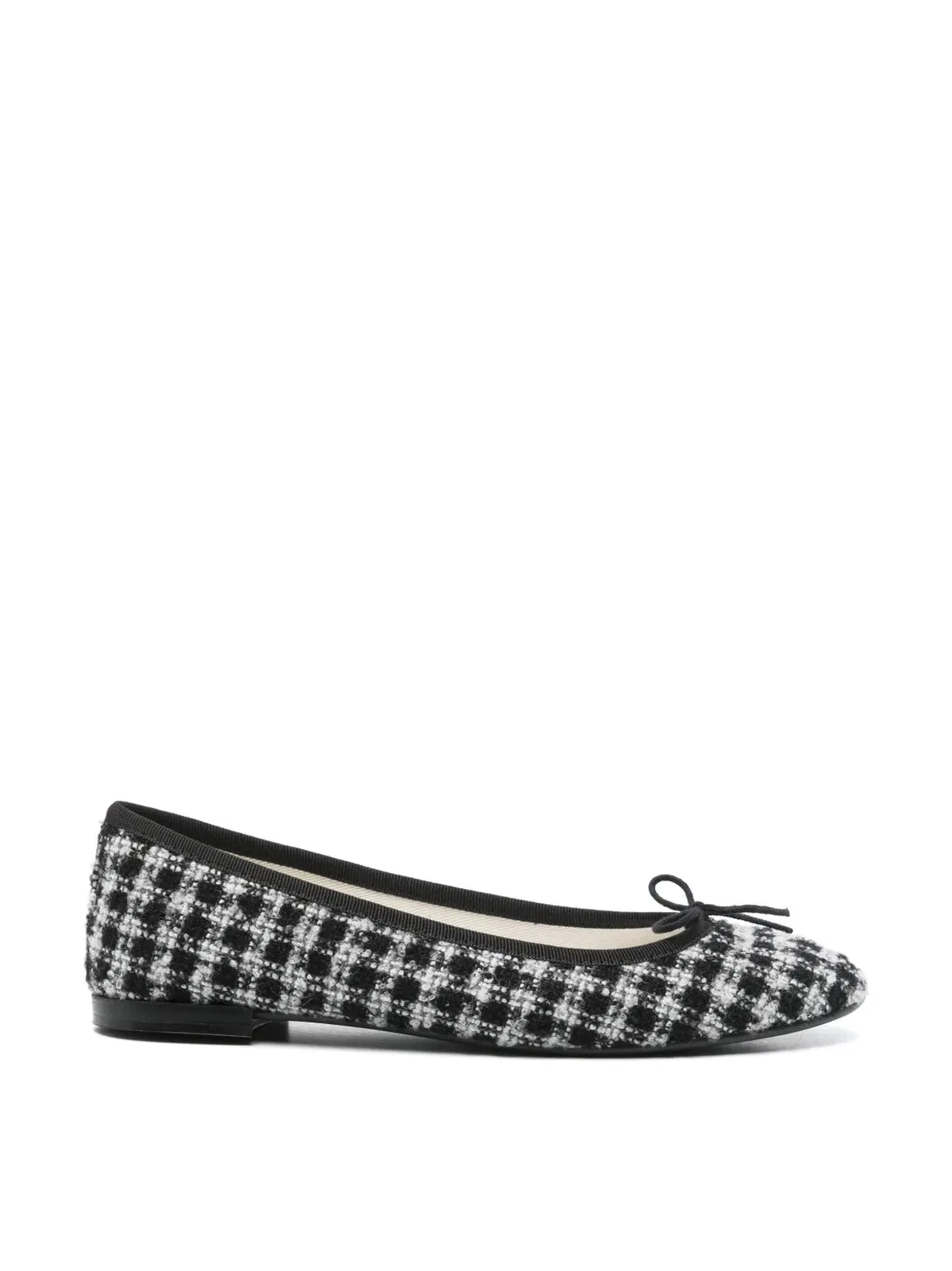 Repetto Cendrillon Tweed Ballerina Ballet Flats