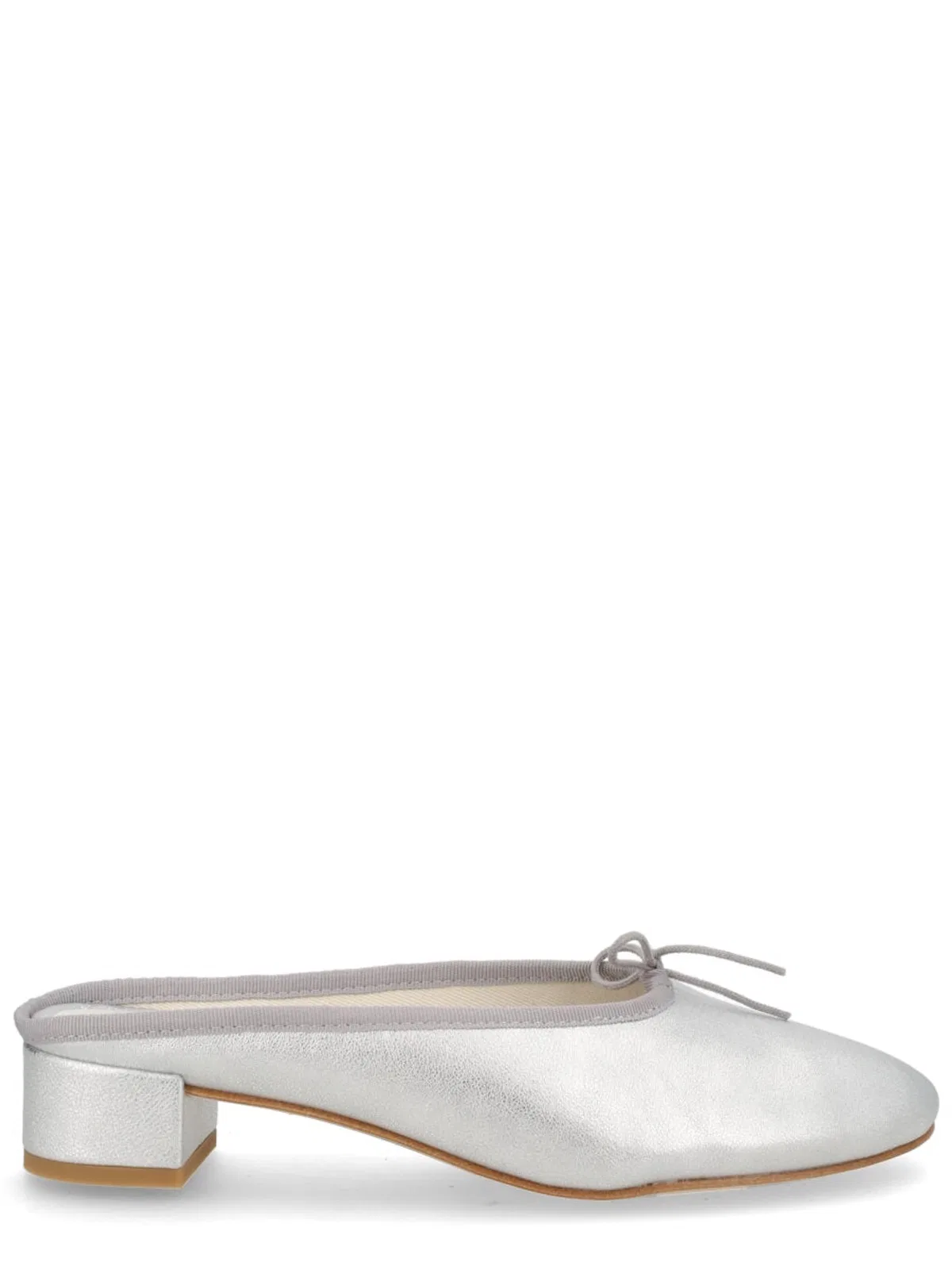 Repetto Silver Calfskin Sandal