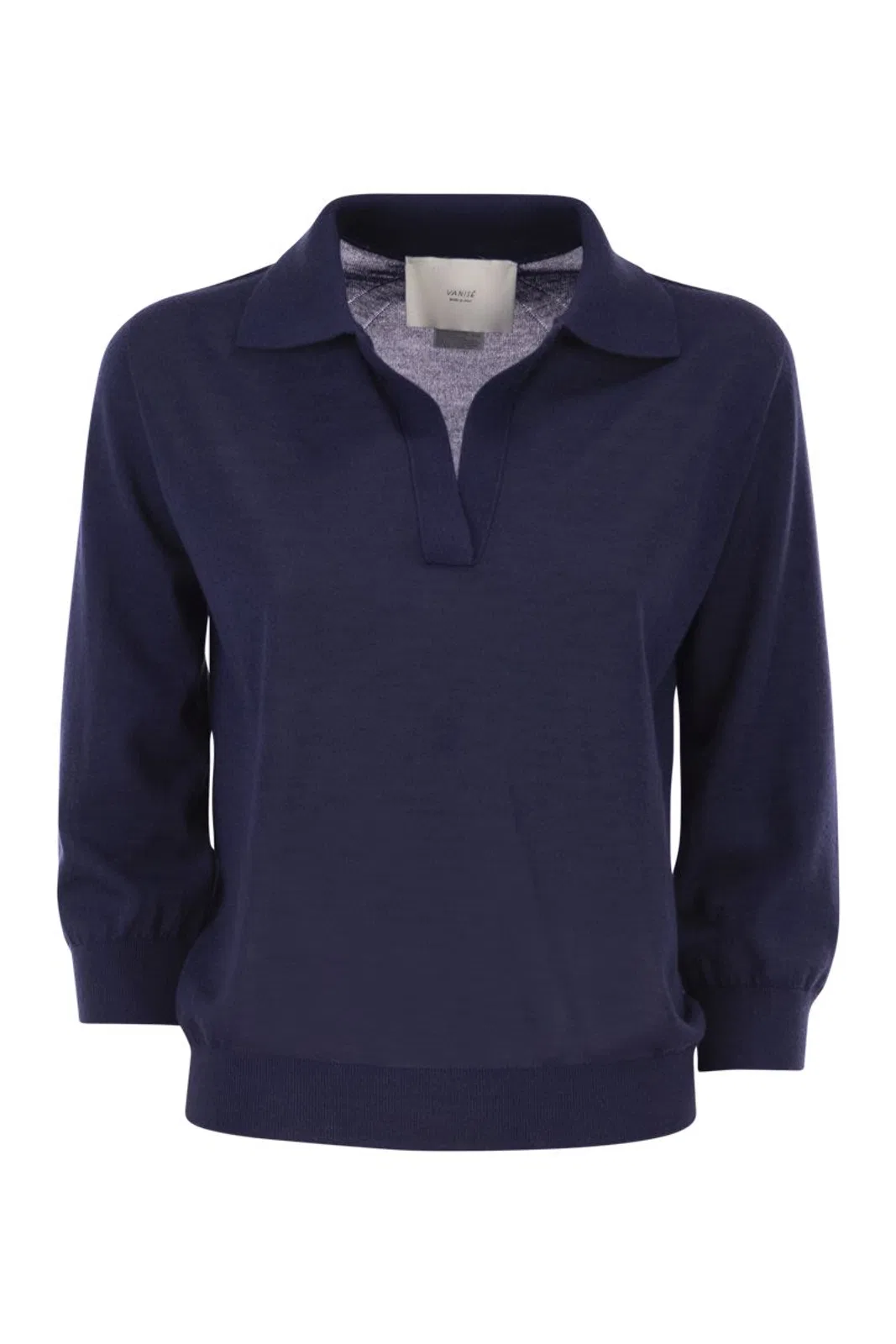 Vanisé Cashmere And Silk Knitted Polo