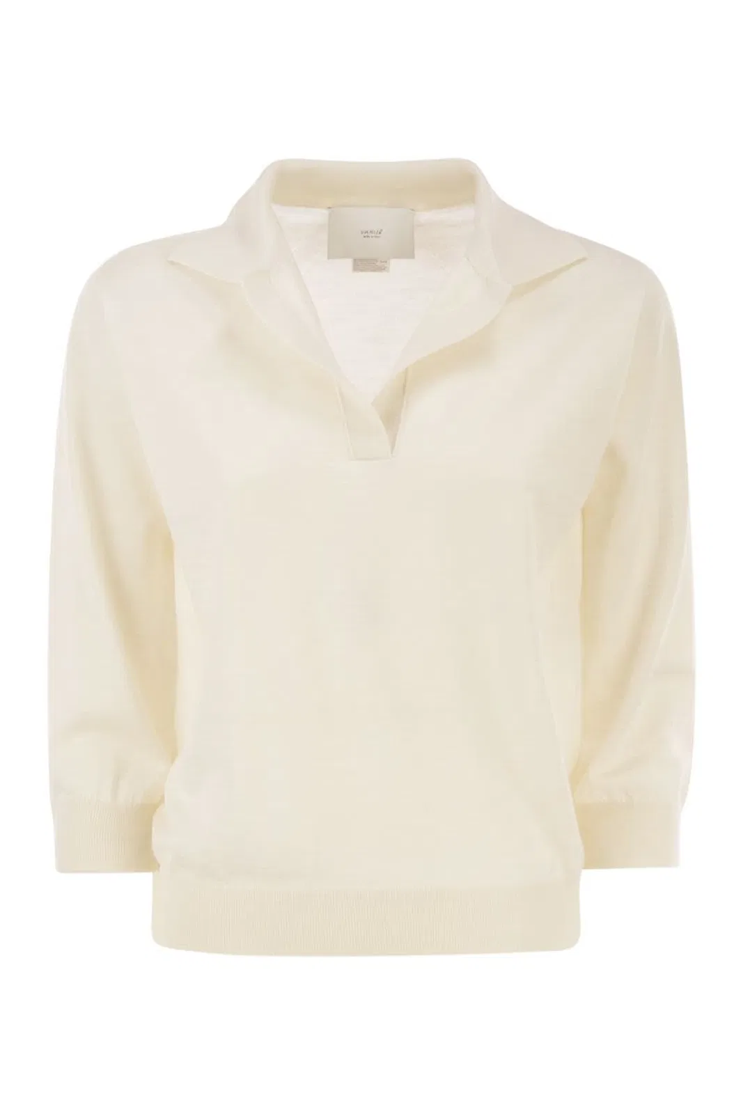 Vanisé Cashmere And Silk Knitted Polo