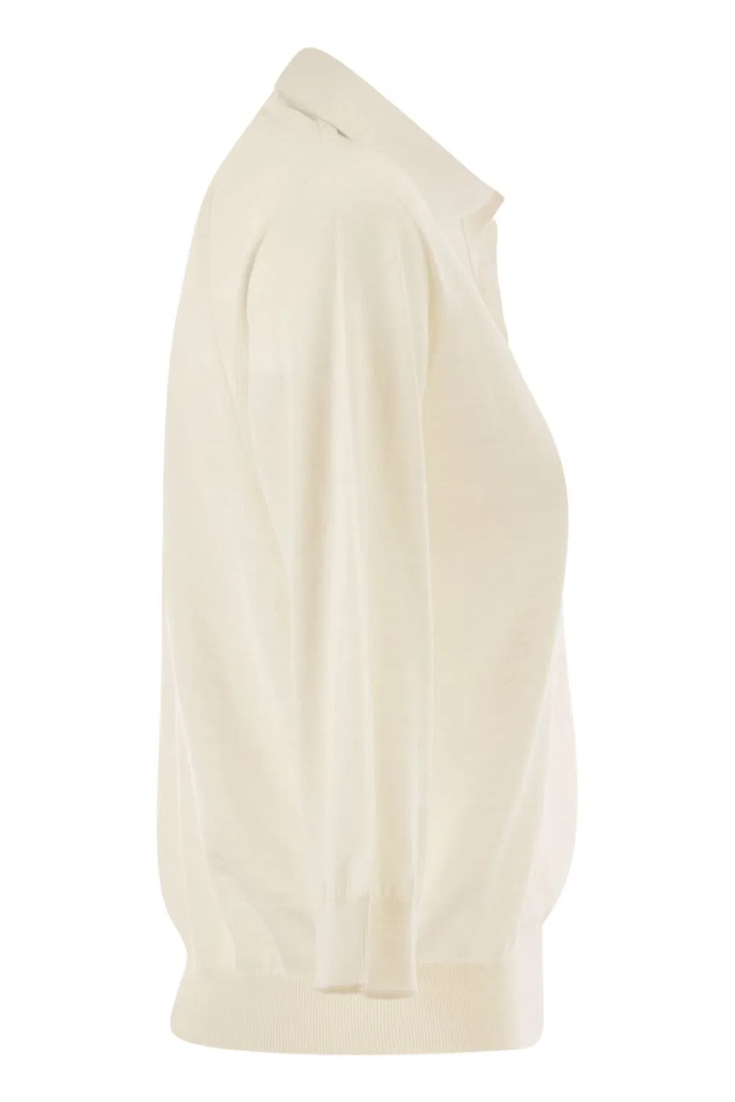 Vanisé Cashmere And Silk Knitted Polo