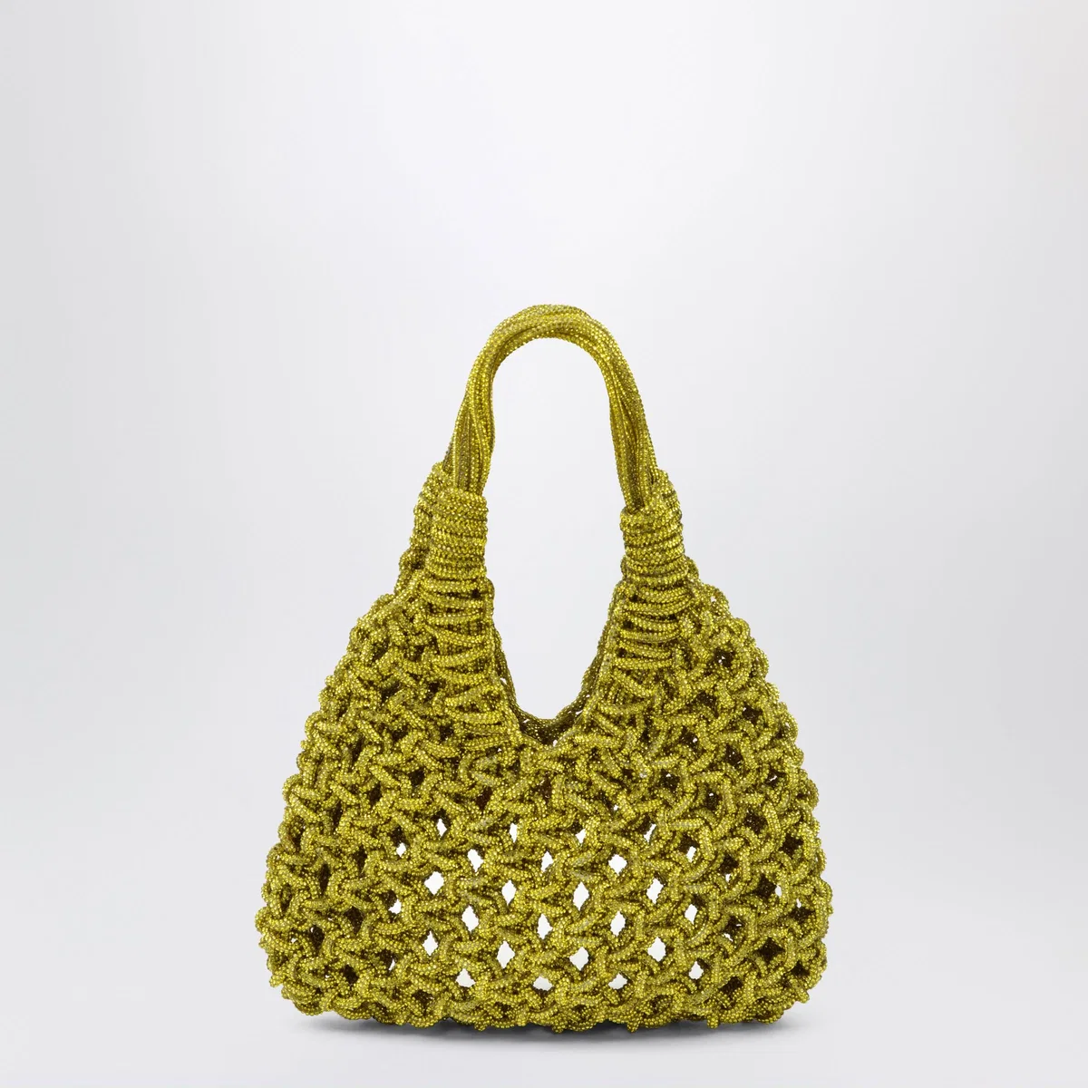 Hibourama Vannifique Citrine Yellow Bag With Cryst