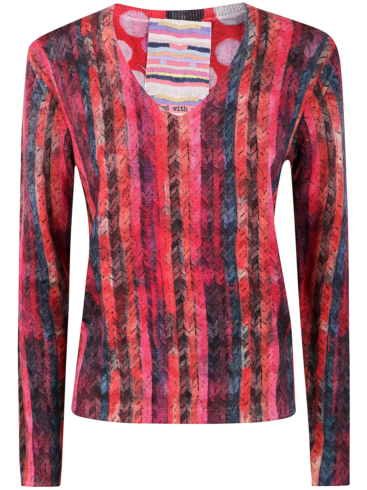 In Bed With You V Neck Reversible Jumper