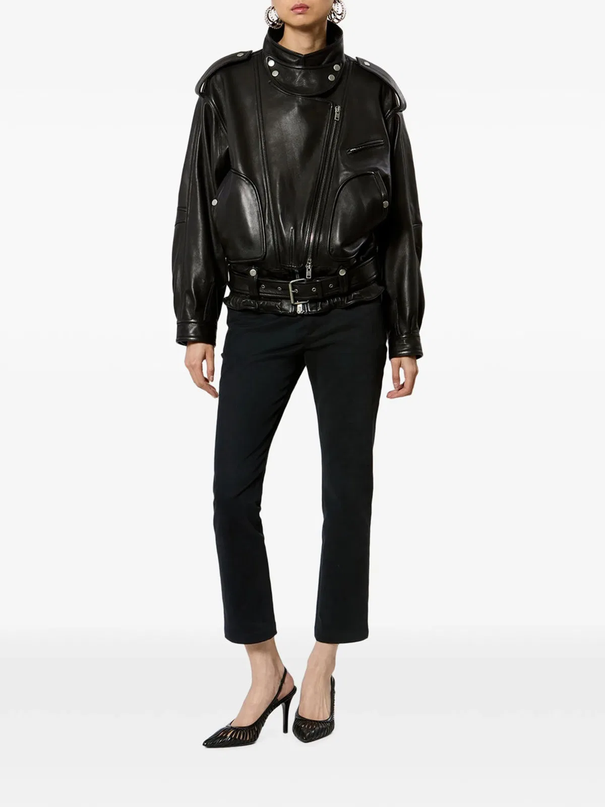 Isabel Marant Black Leather Jacket