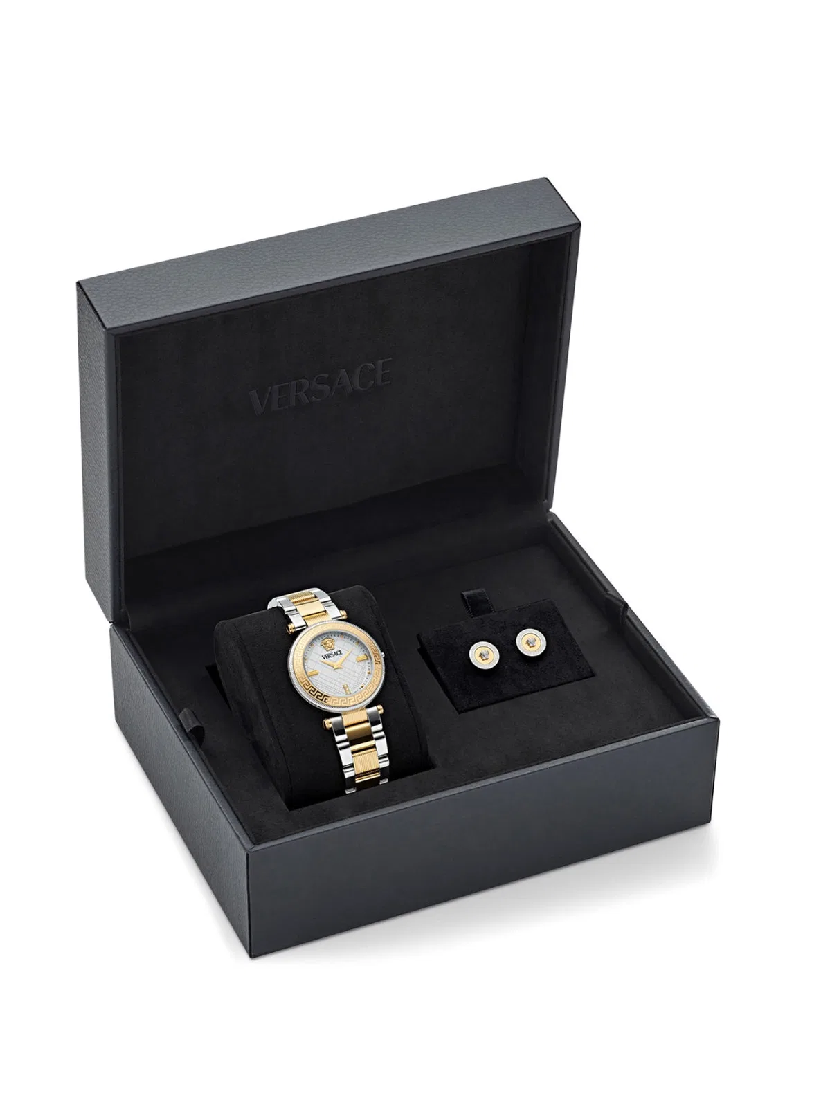 Versace Reve Quartz Watch And Earrings Set