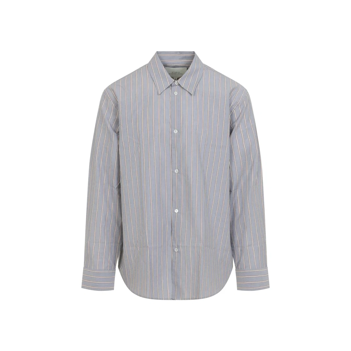 Studio nicholson Brown View Boxy Oversized Shirt
