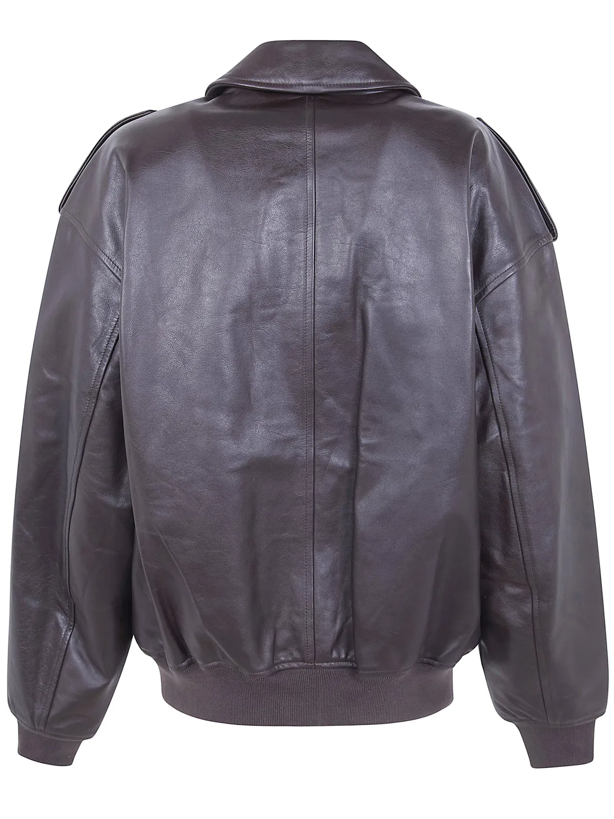 The Frankie Shop "Viper" Leather Jacket