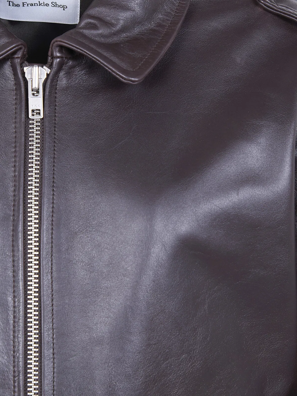 The Frankie Shop "Viper" Leather Jacket