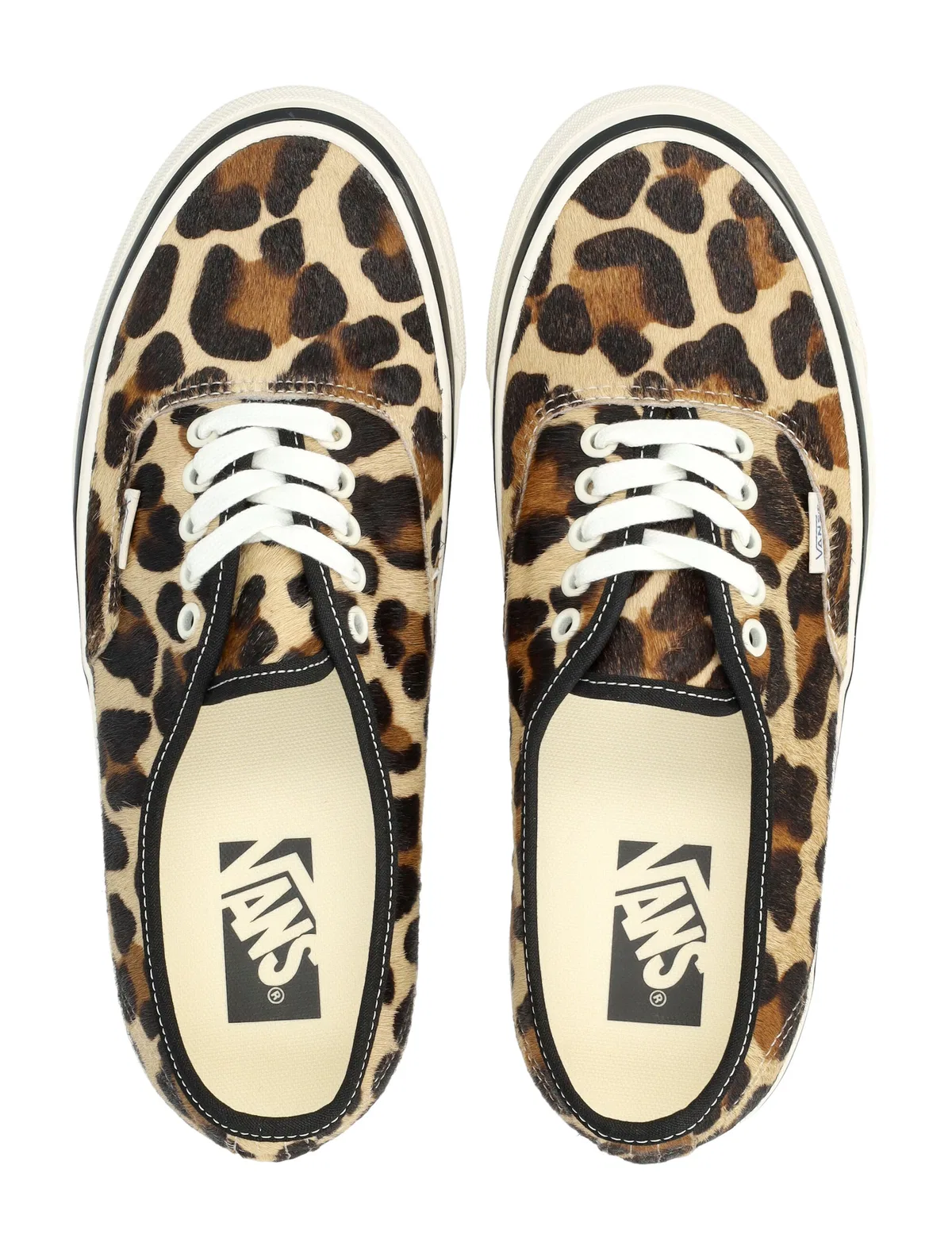 Vans Pony Hair With A Leopard Print Authentic