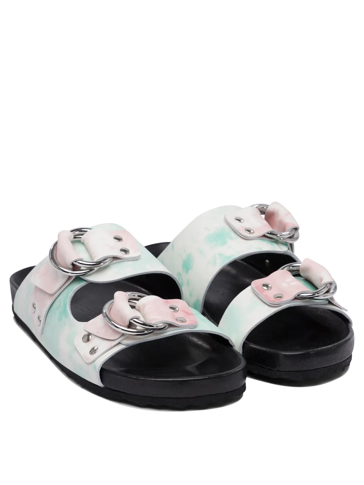 Pierre Hardy Leather Black Sandals