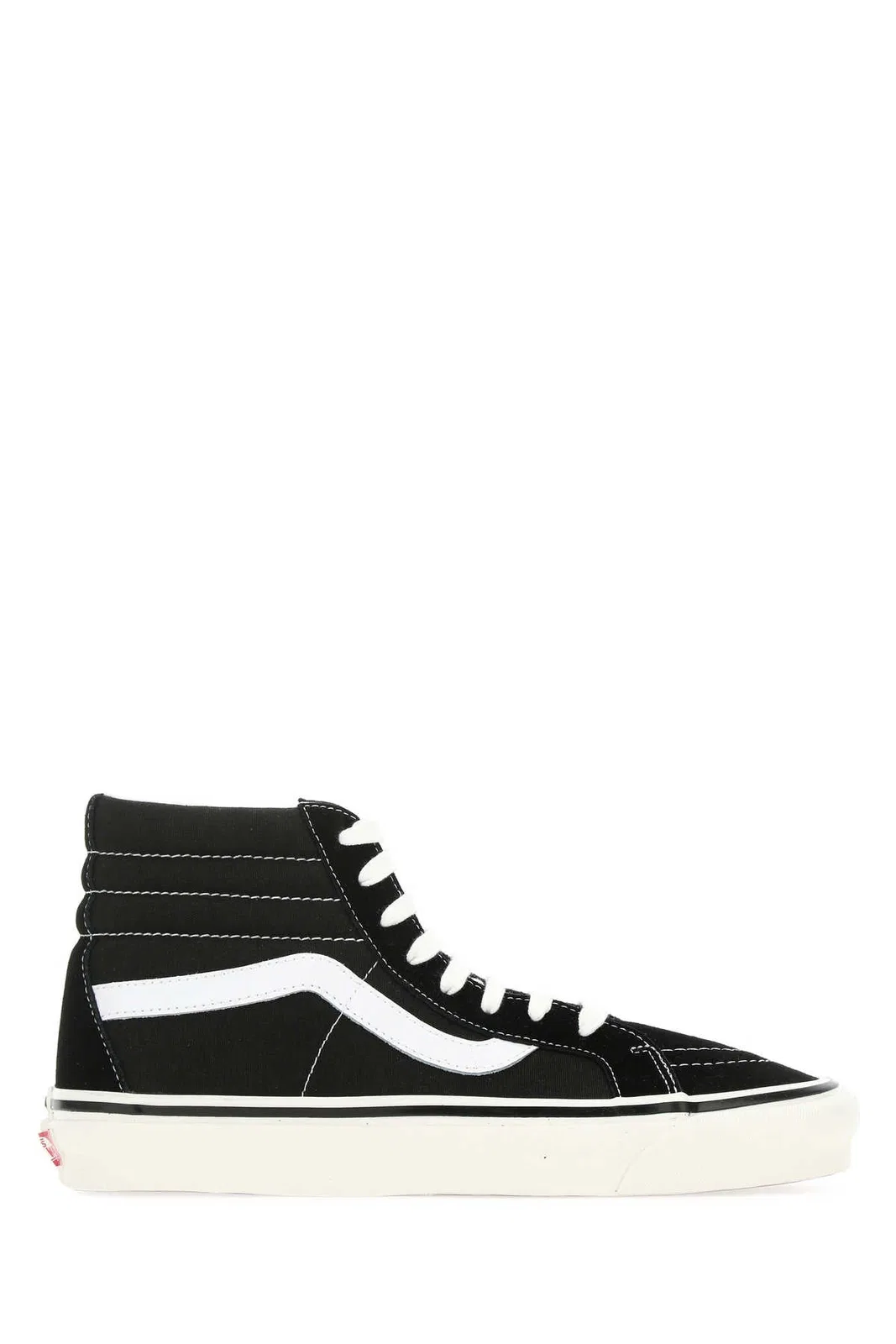 Vans Black Canvas Sk8-Hi Sneakers
