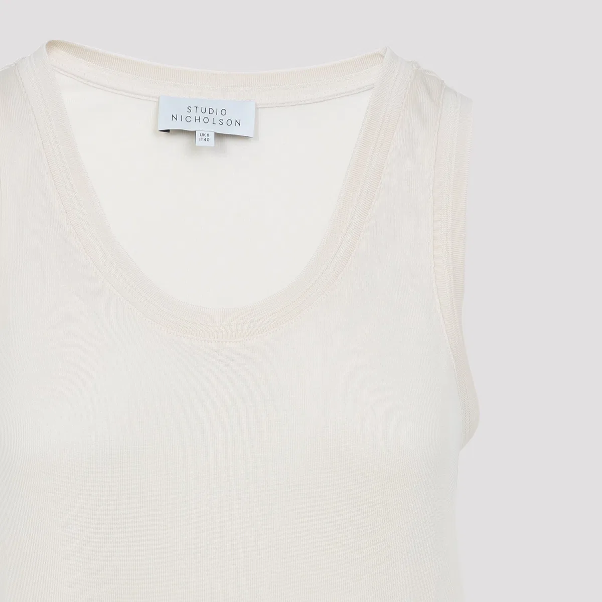 Studio nicholson Votan Scoop Neck Vest