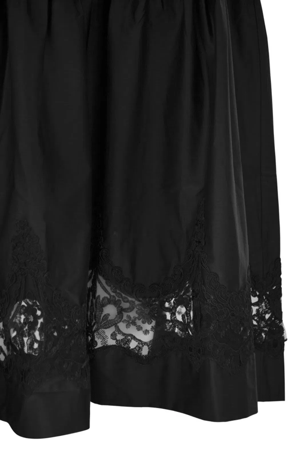 Maurizio Mykonos Cotton And Rayon Midi Skirt With Embroid