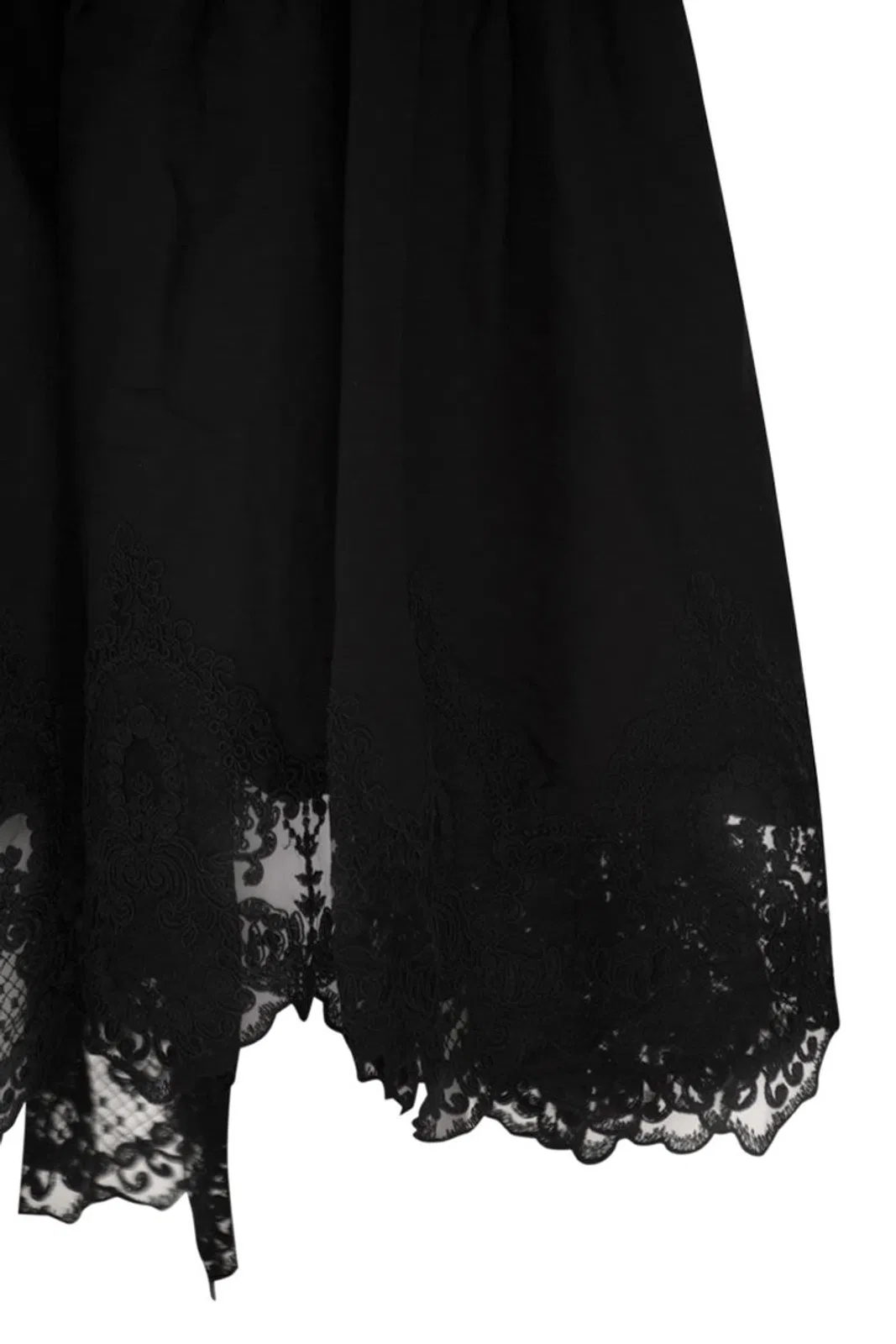 Maurizio Mykonos Linen And Rayon Midi Skirt With Embroide
